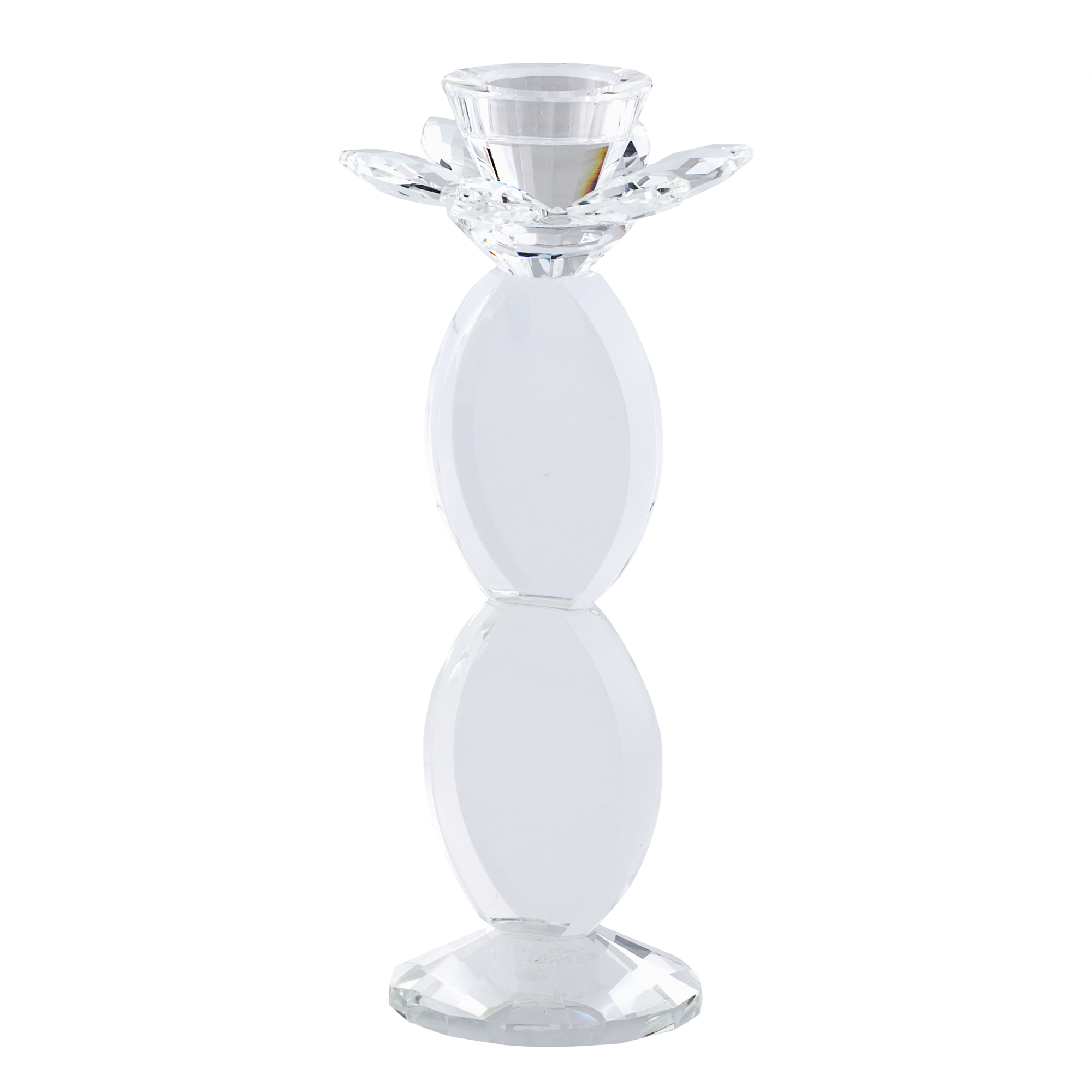 Kandelaar glas transparant TENDU