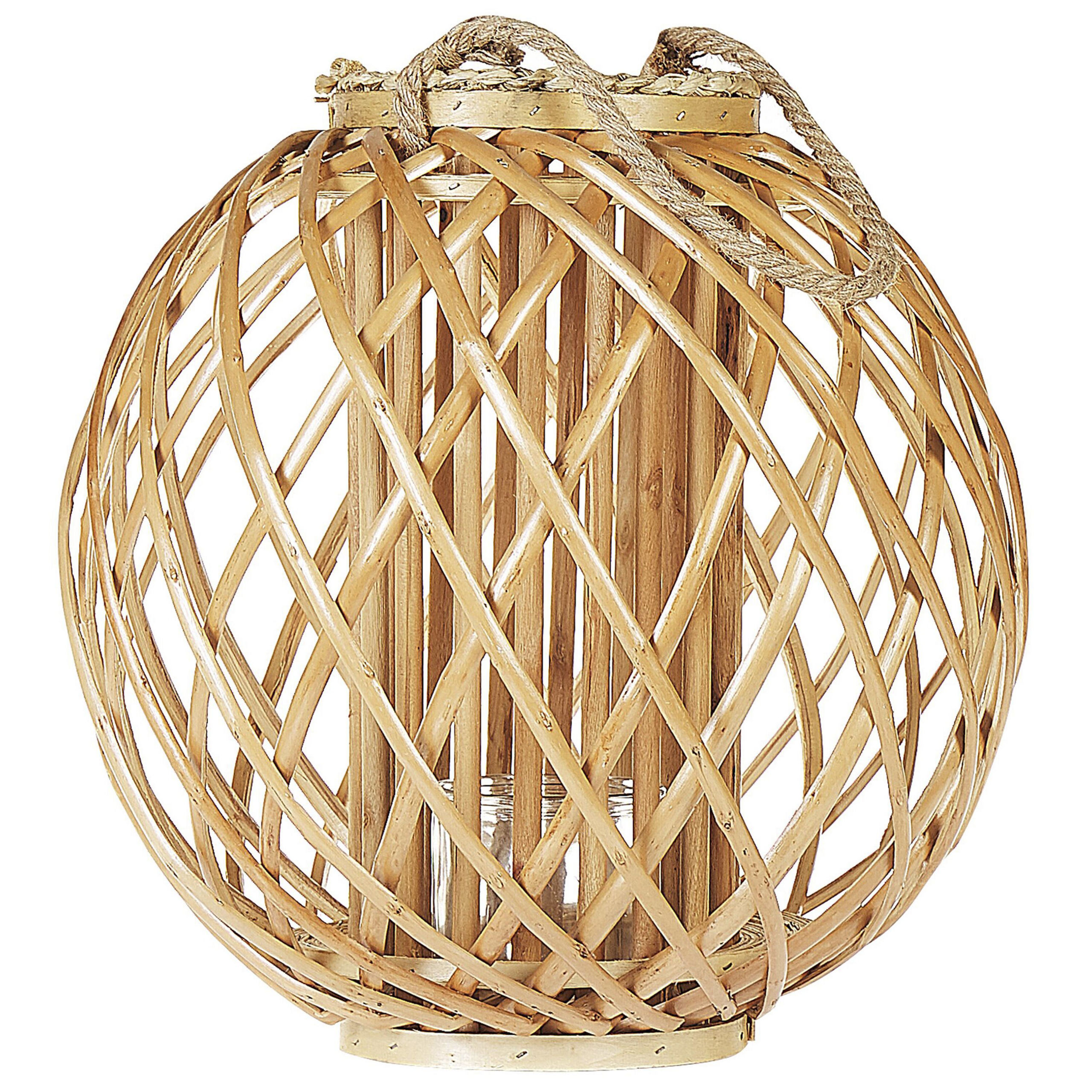 Lantaarn lichtbruin 41 cm SAMOA