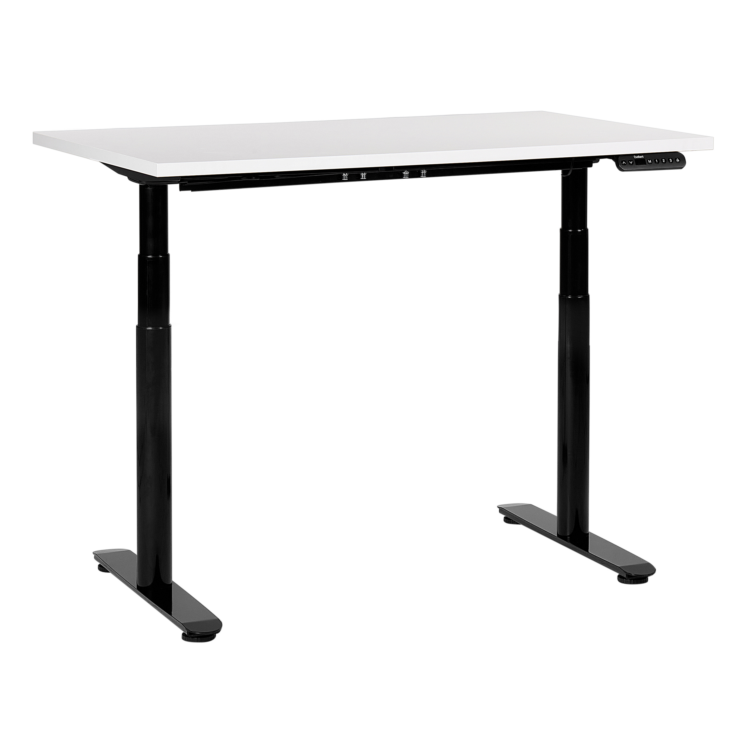 Verstelbaar bureau Elektrisch 120 x 72 cm Wit DESTIN IV Diverse Formaten