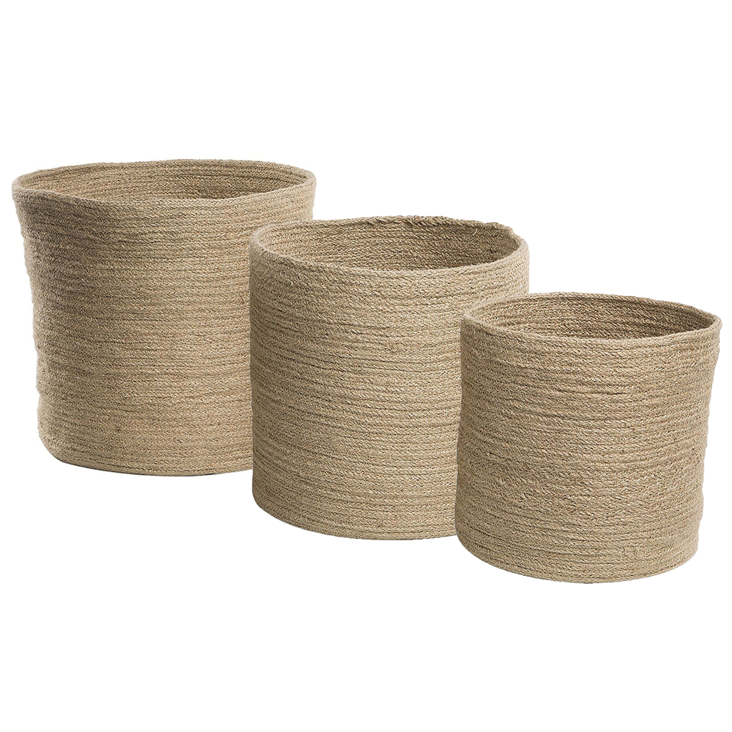 Mand set van 3 zandbeige ARTIGALA