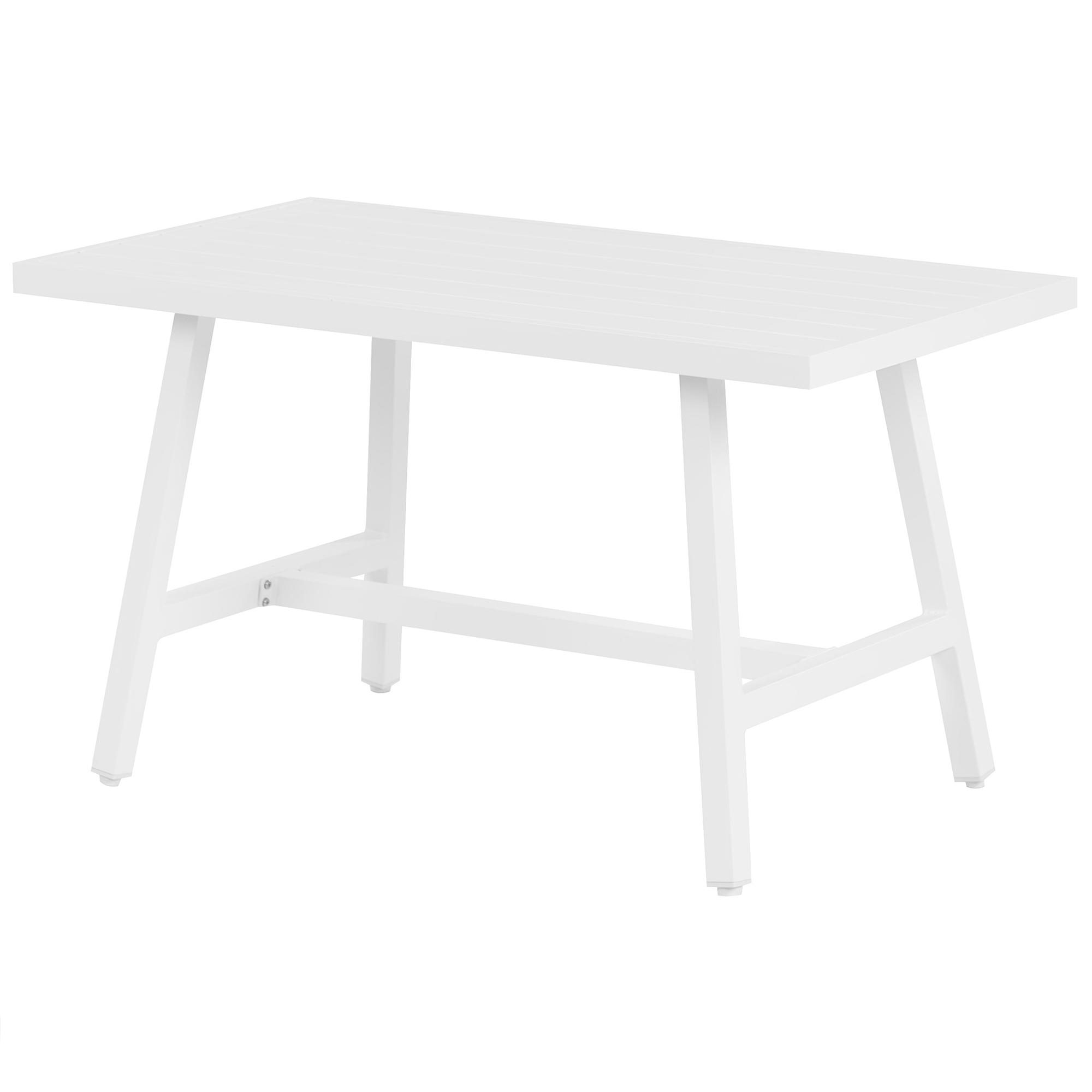 Tuintafel Metaal Wit FRATTE