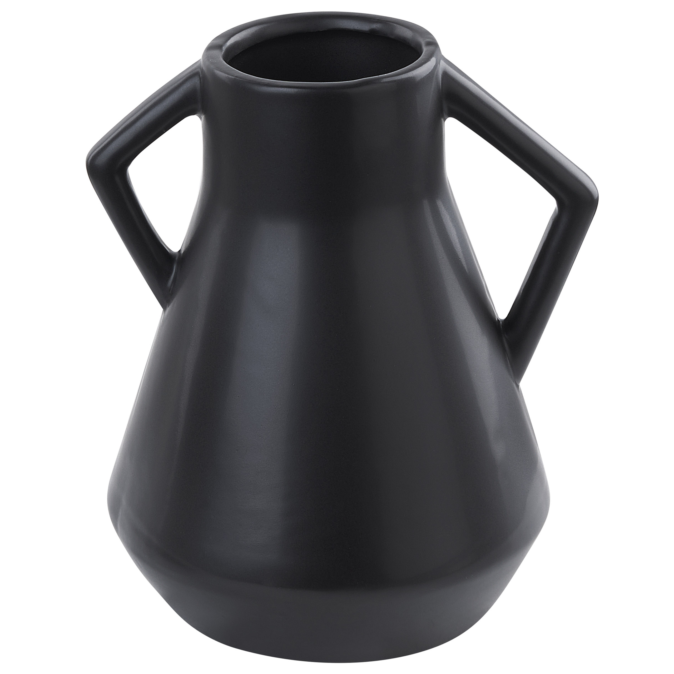 Dolomiet Bloemenvaas 20 cm Zwart FERMI
