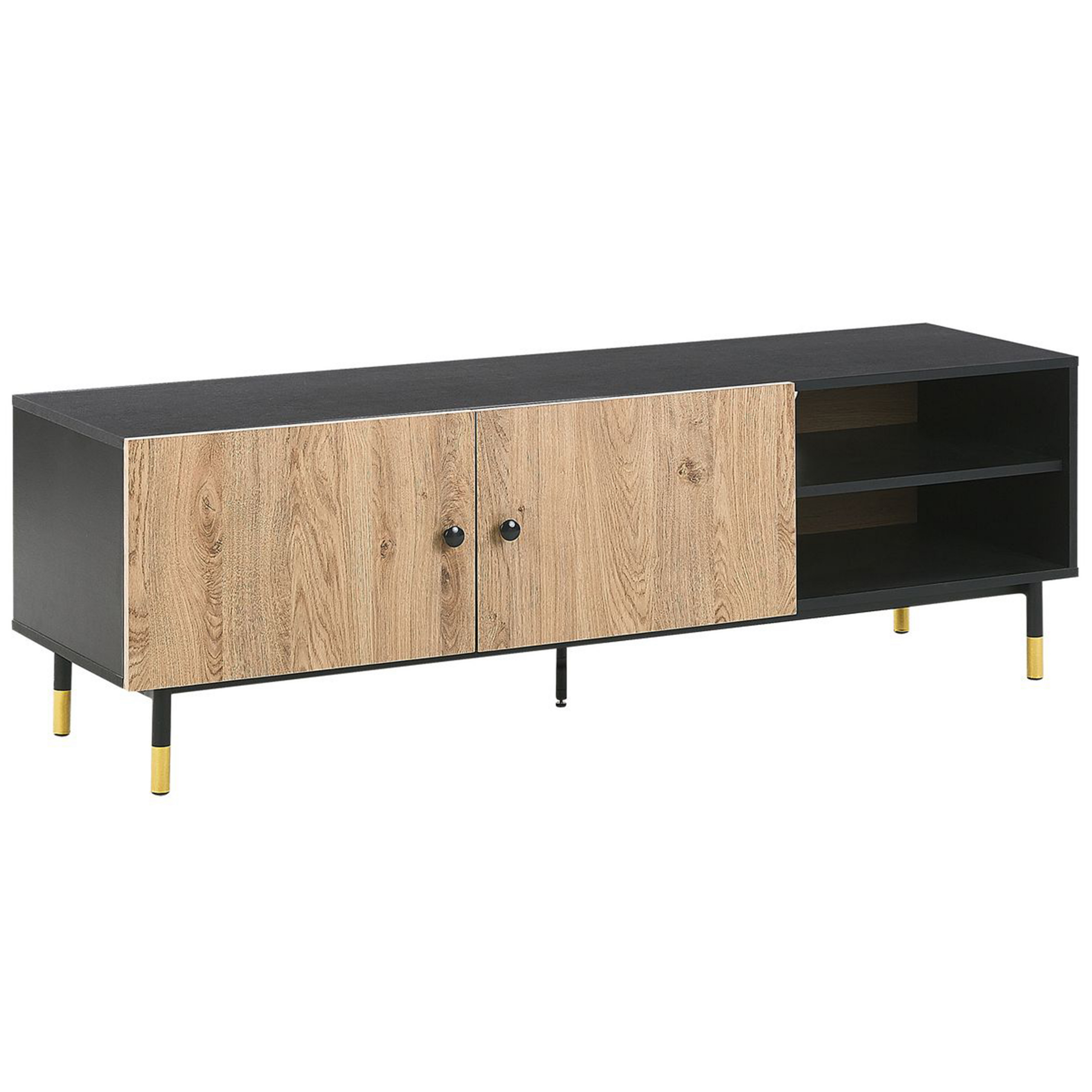 TV-meubel Zwart ABILEN