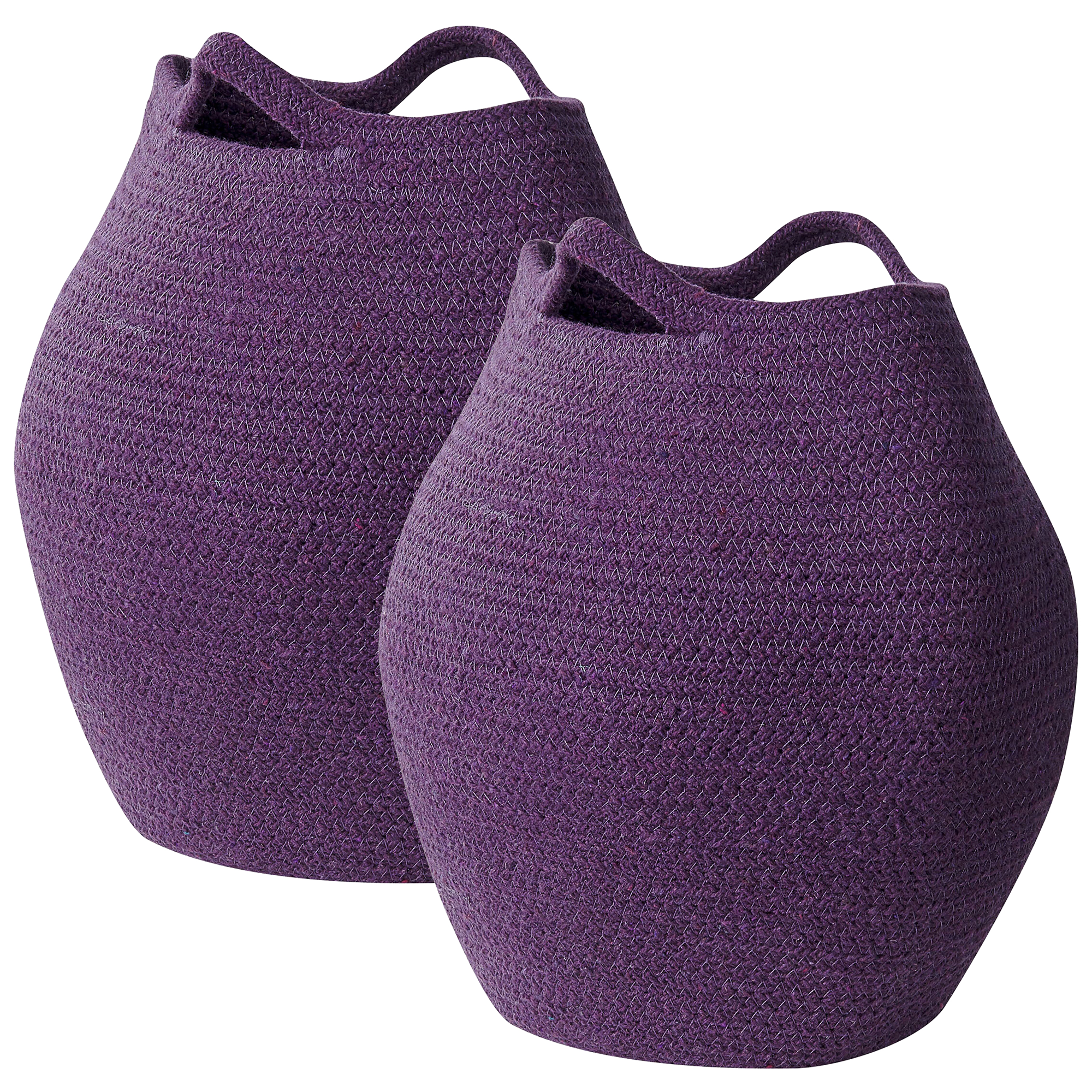 Mand set van 2 violet PANJGUR