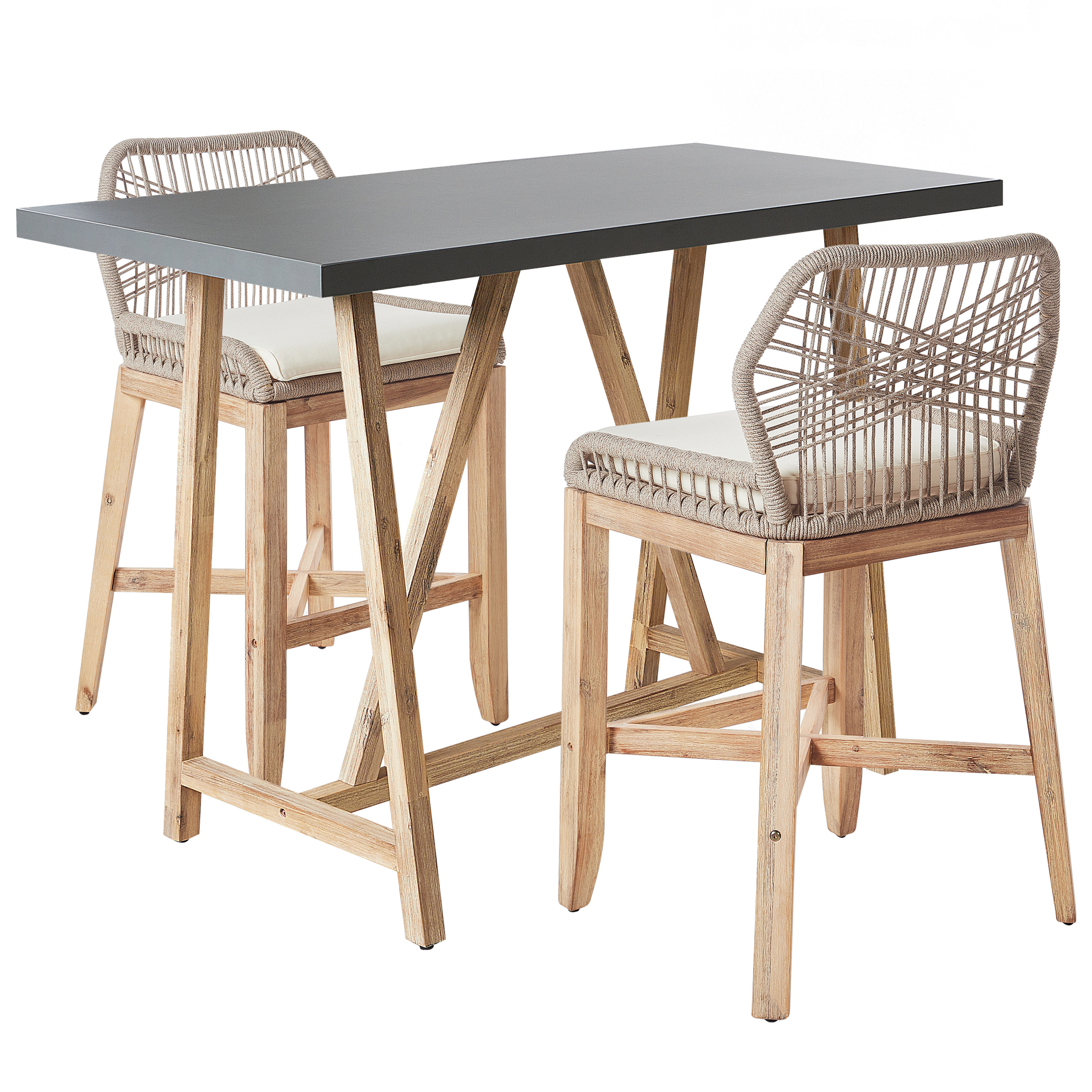 Bistroset Lichte houtkleur TALAMONE