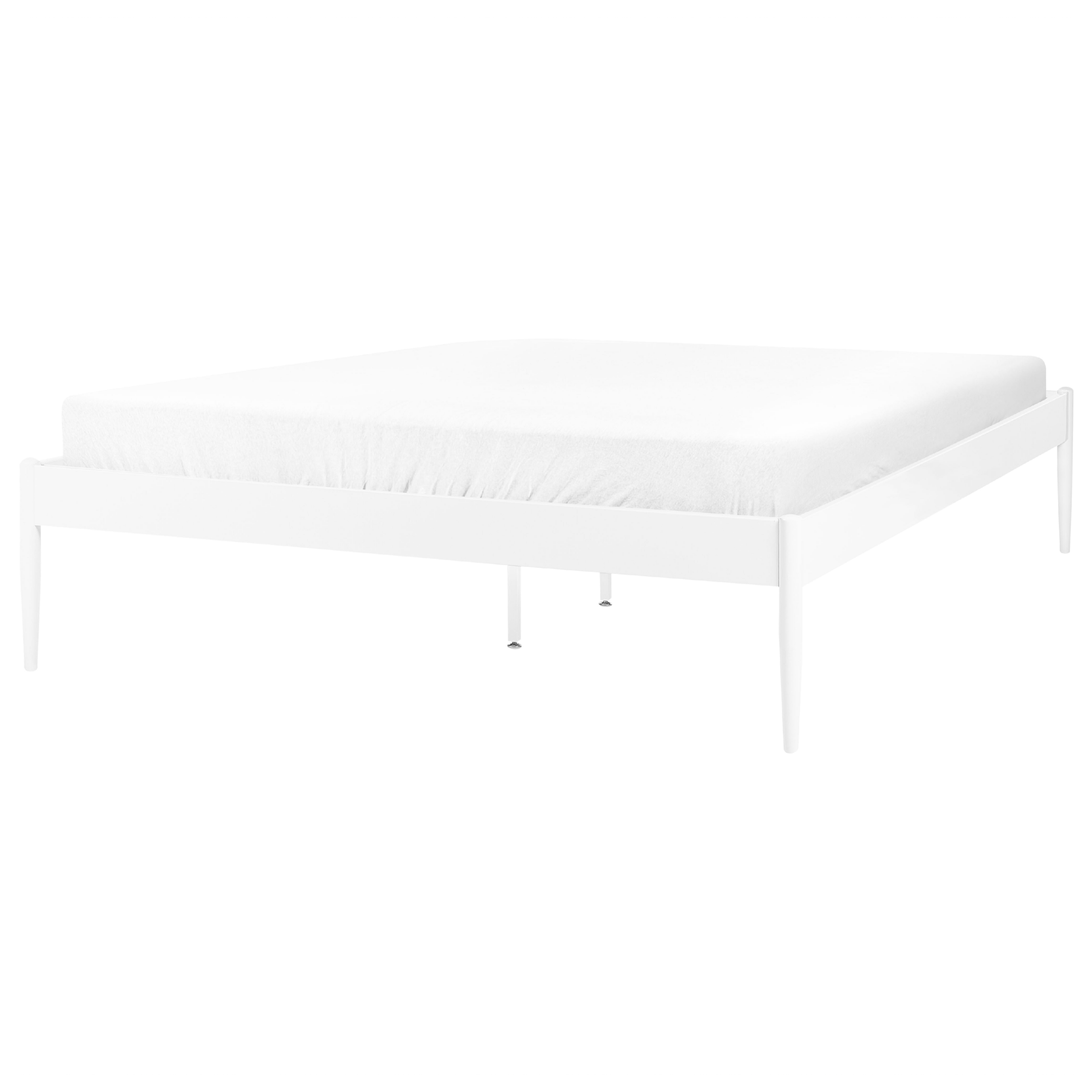 Bed metaal wit 140 x 200 cm VAURS