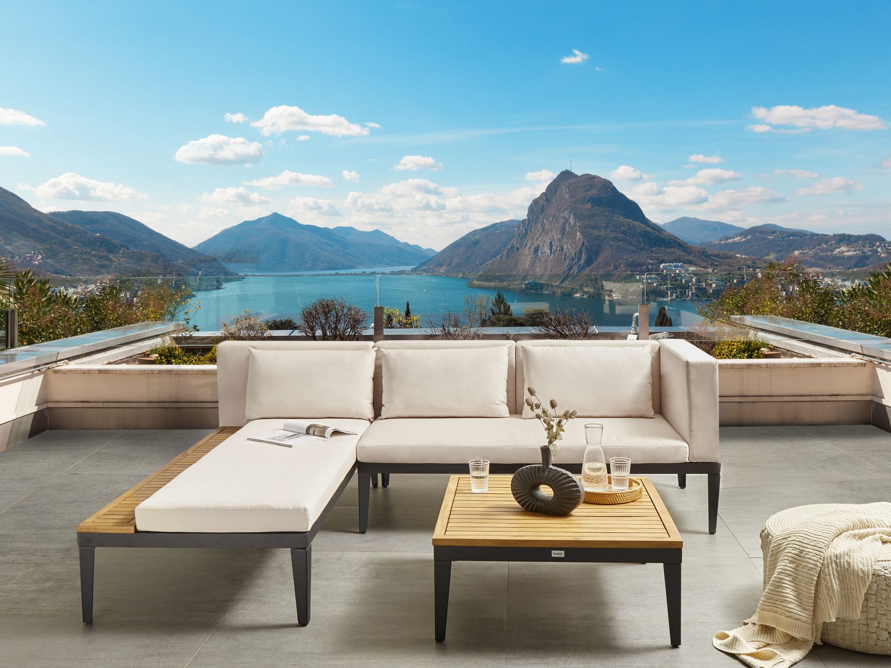 Divano Angolare Divanetti Rattan Esterno Set Divanetti Per