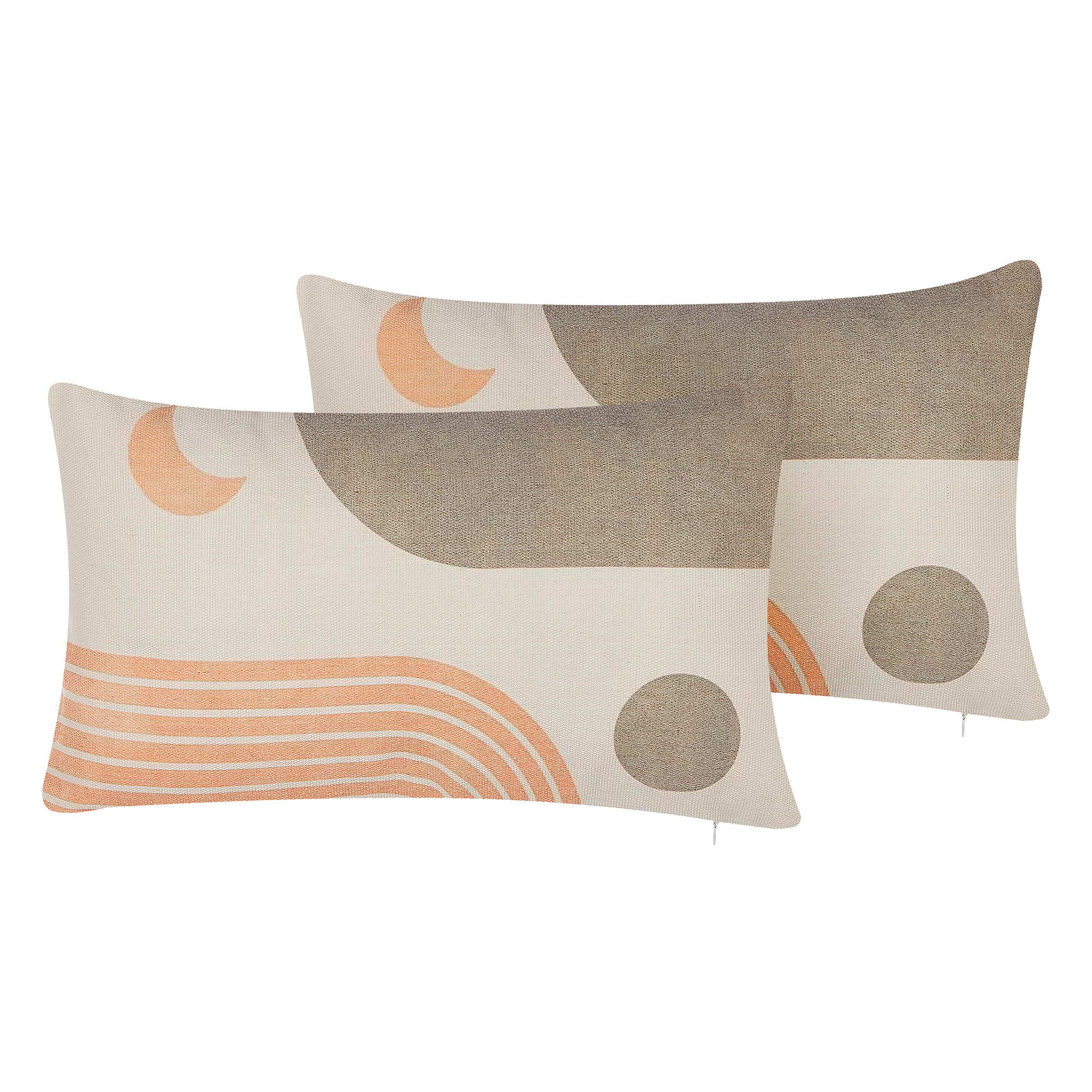 Set van 2 kussens Multicolor MELAMPODIUM 30 x 50 cm