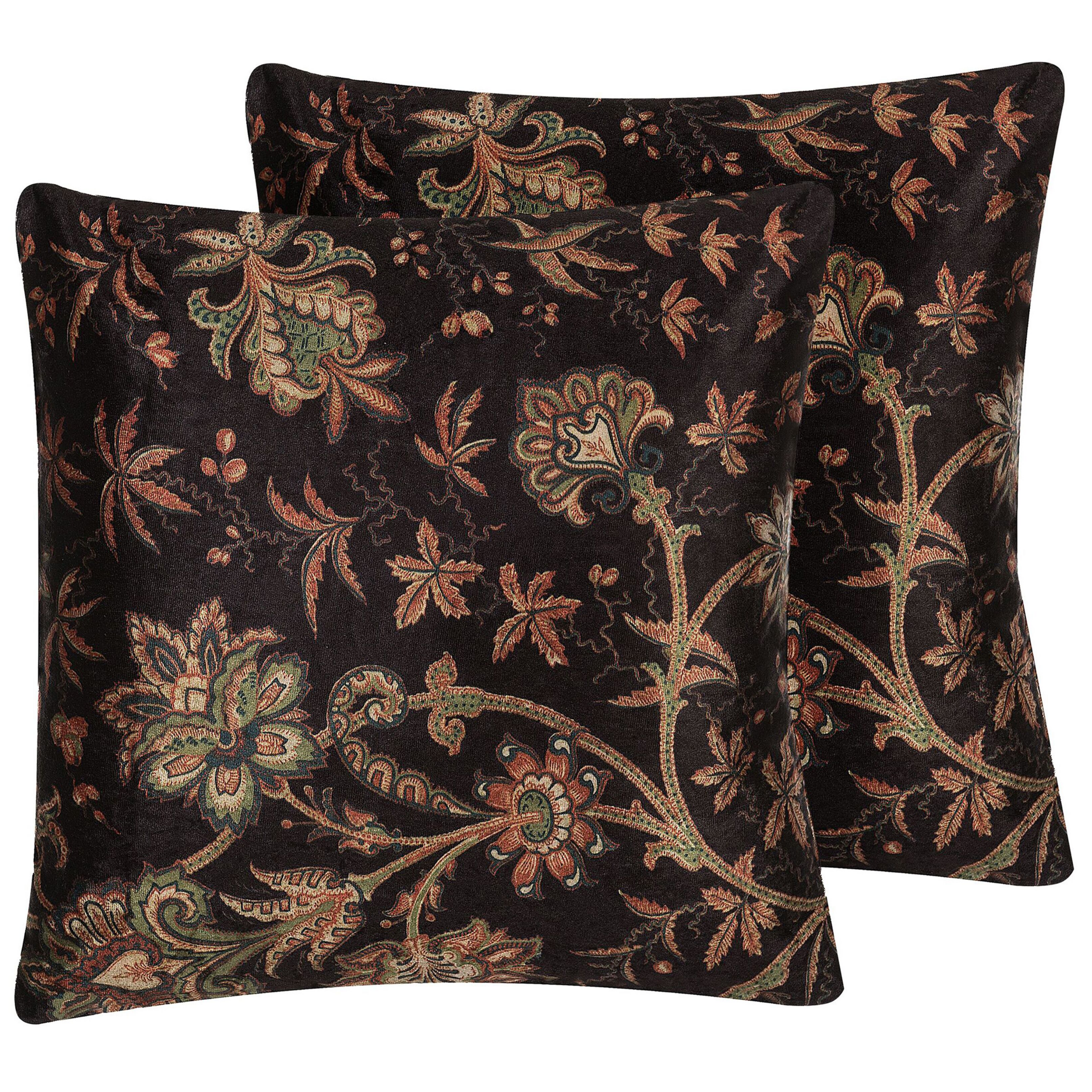 Set van 2 kussens Bruin KARUR 45 x 45 cm