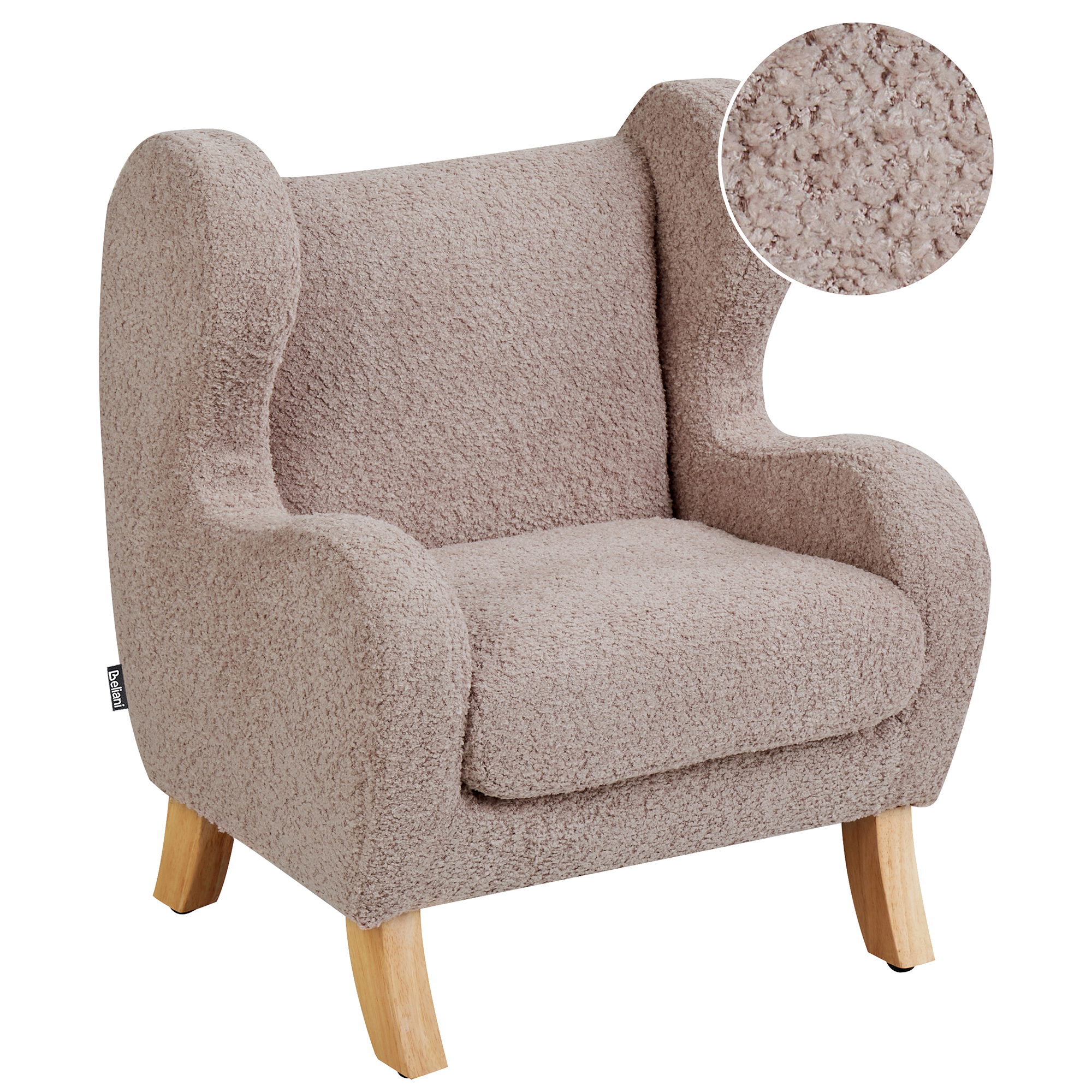 Kinderstoel Taupe FARUM