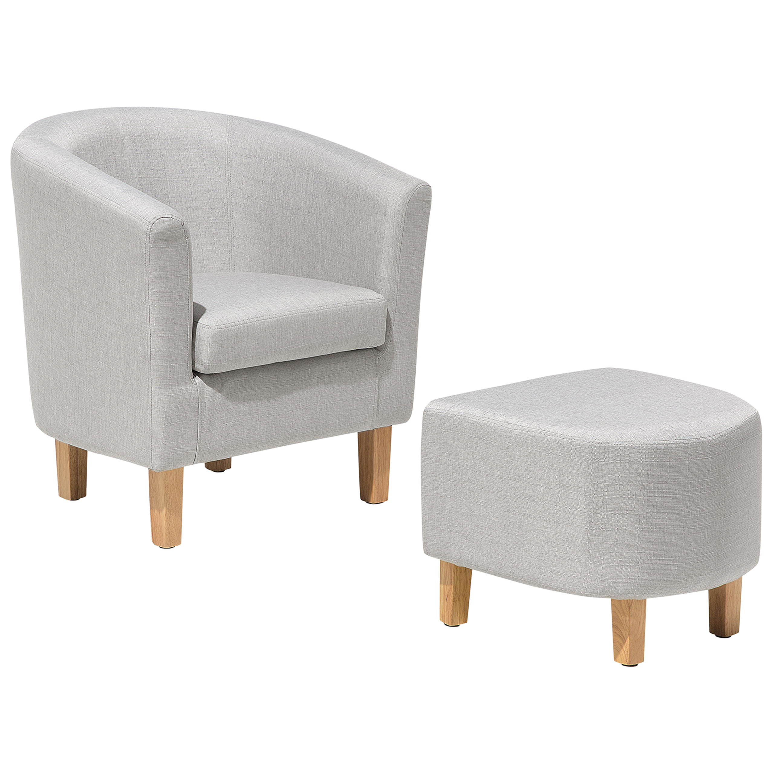 Fauteuil Lichtgrijs HOLDEN