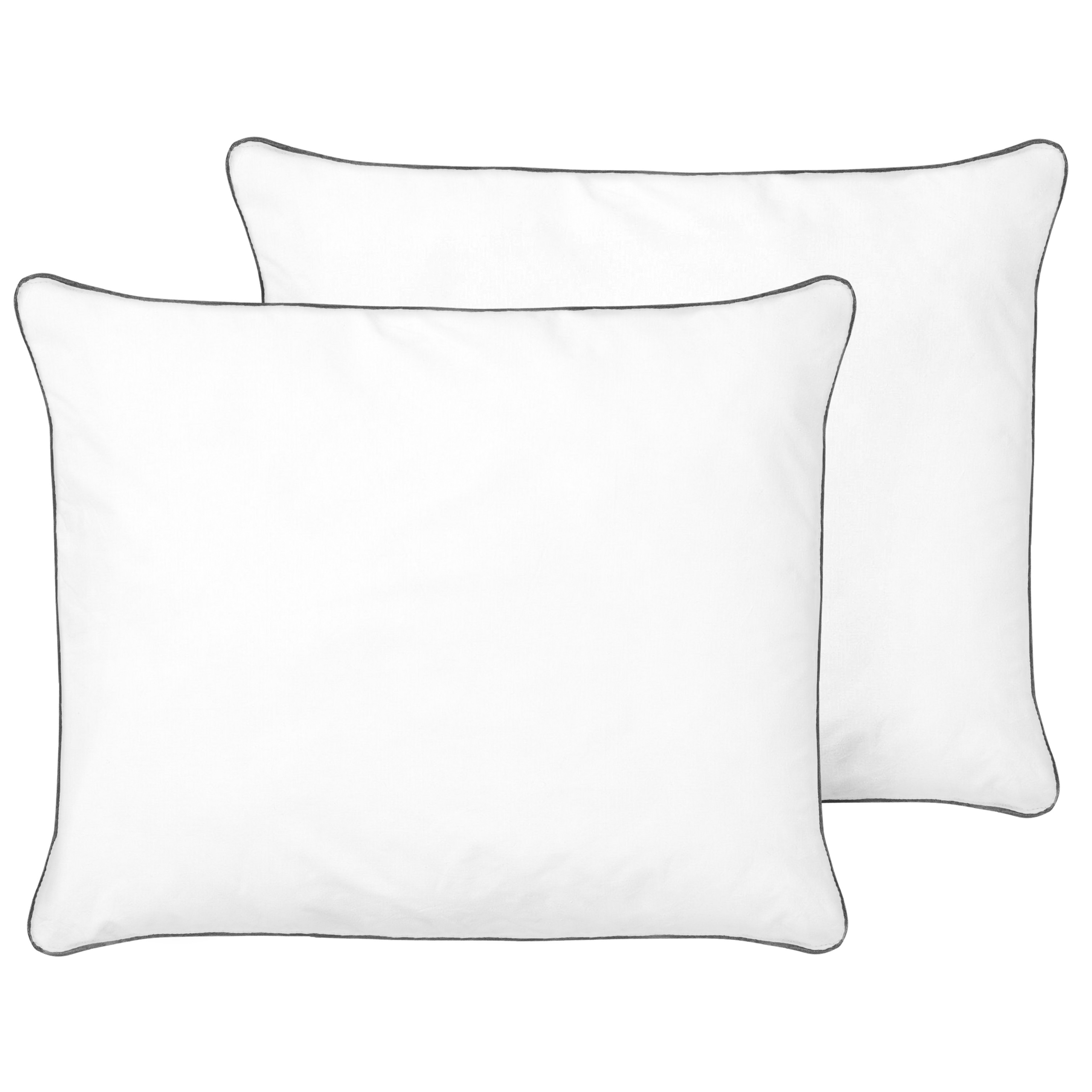 Hoofdkussen set van 2 microvezel hoog 50 x 60 cm PELISTER