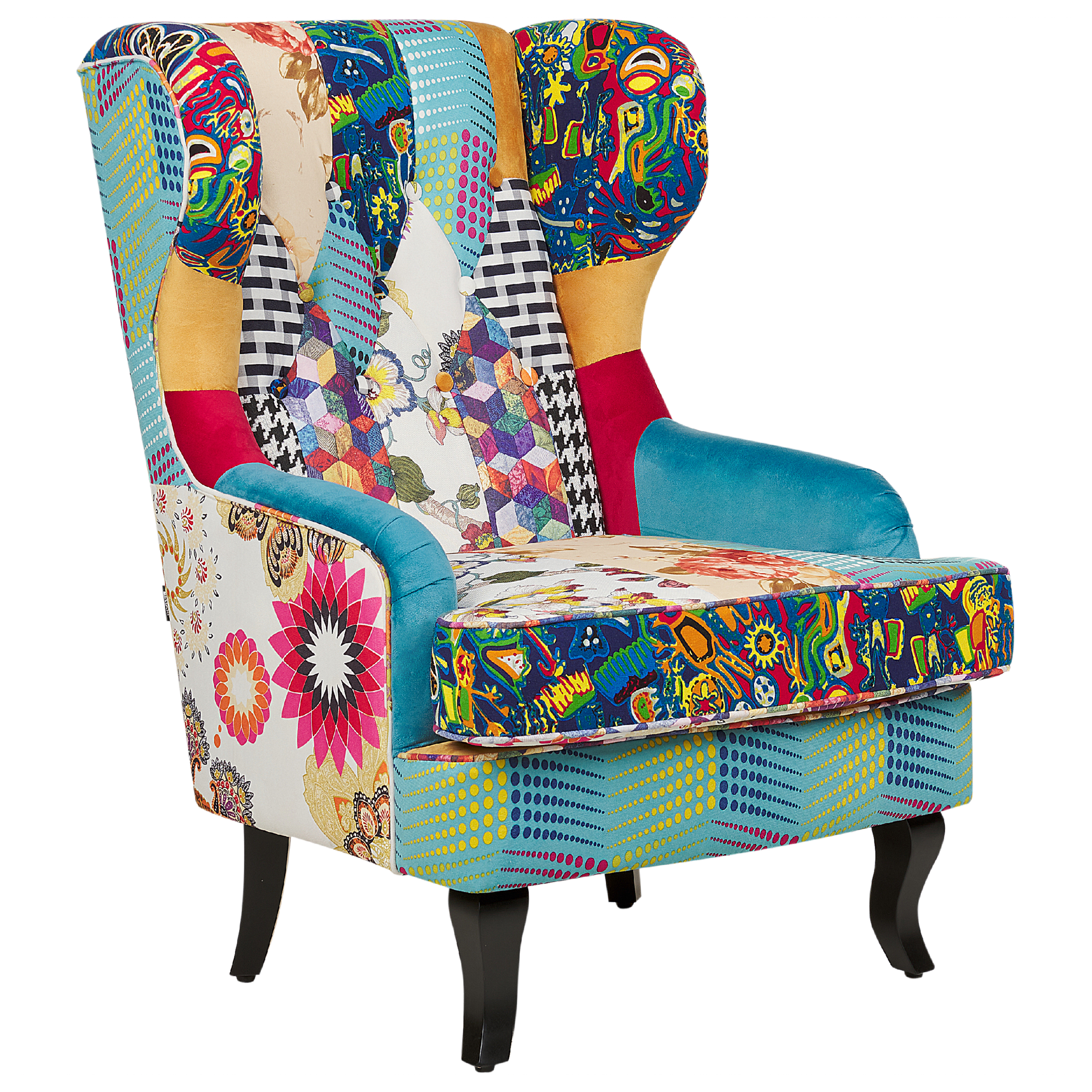 Fauteuil Blauw MOLDE