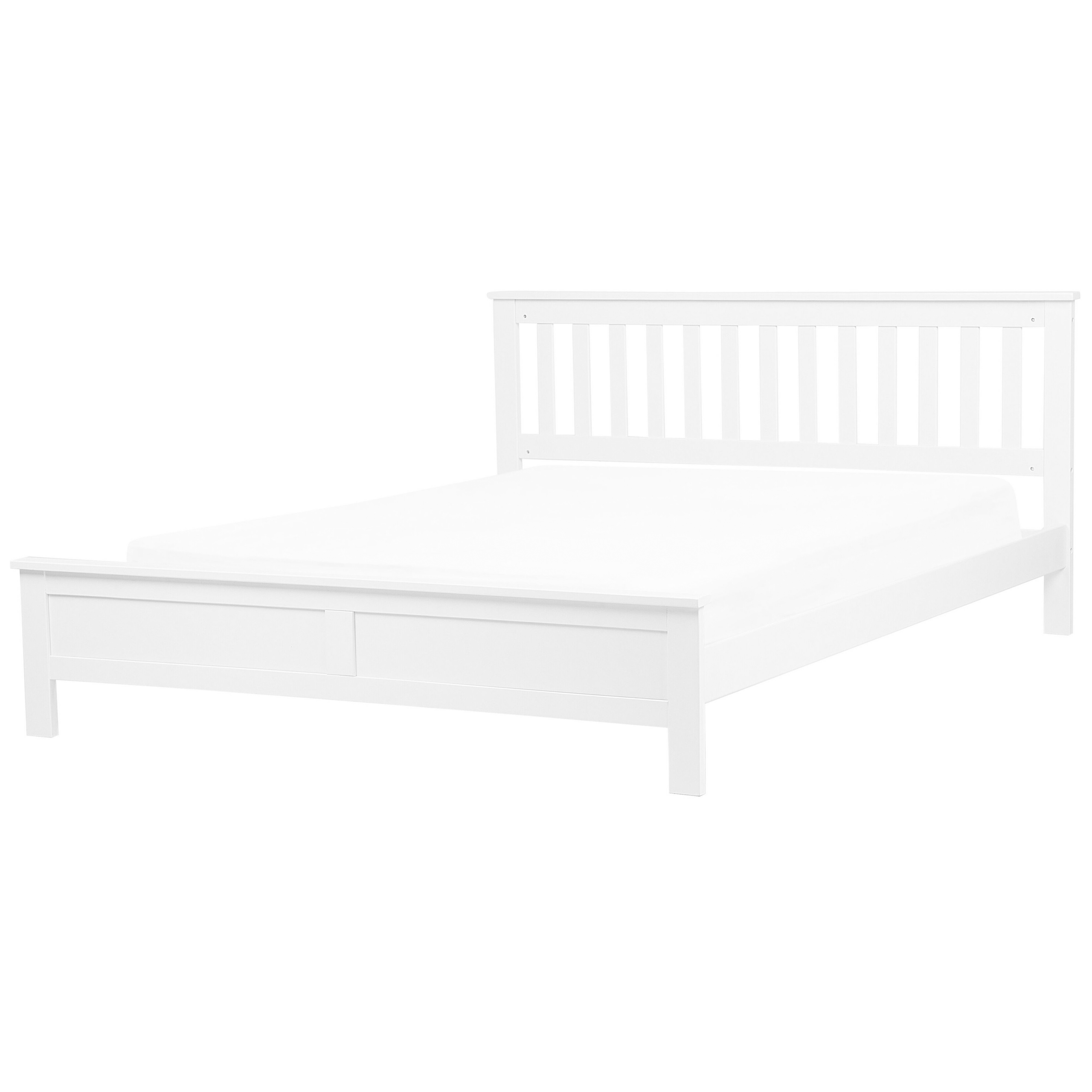 Bed hout wit 180 x 200 cm MAYENNE
