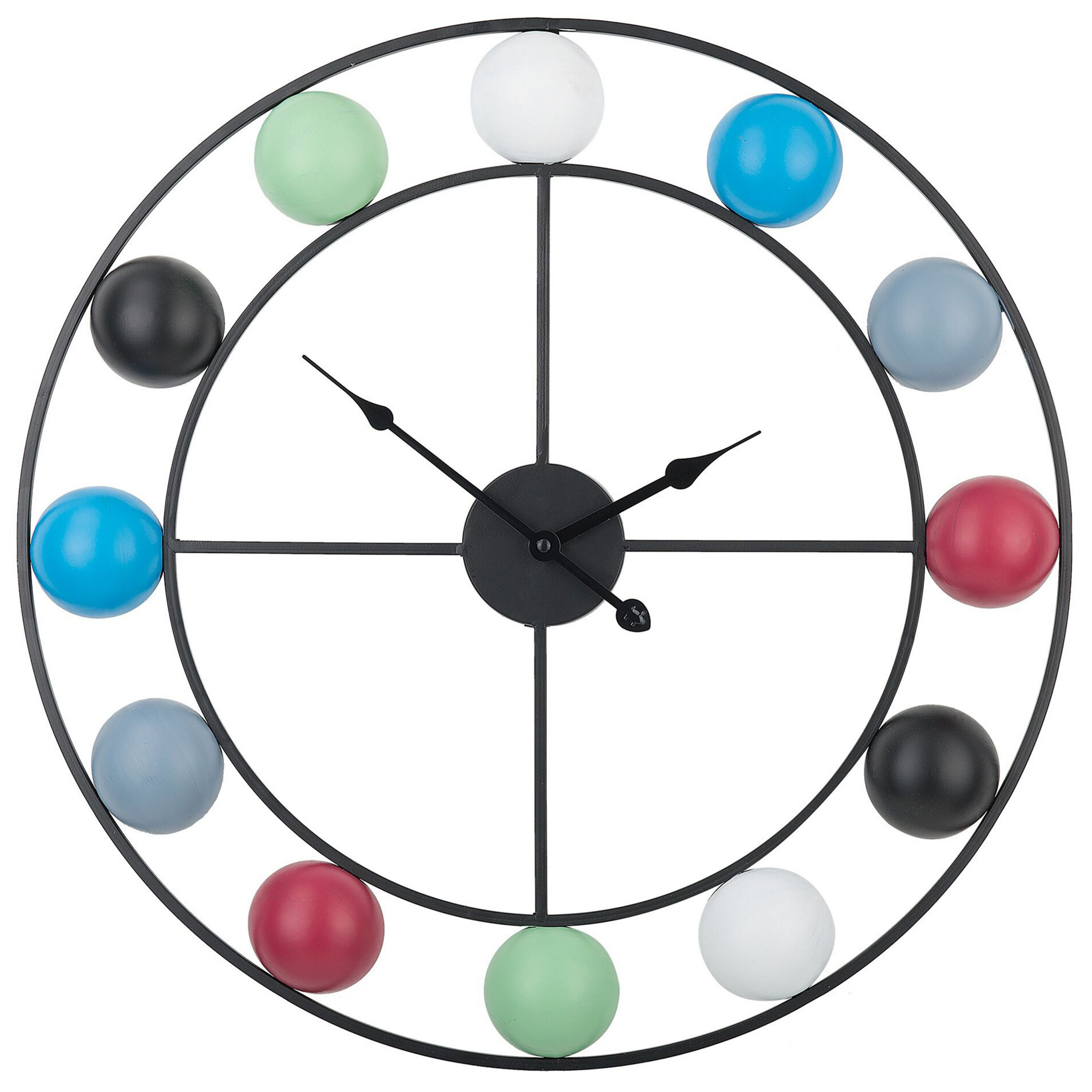 Wandklok meerkleurig ⌀ 56 cm REIDEN