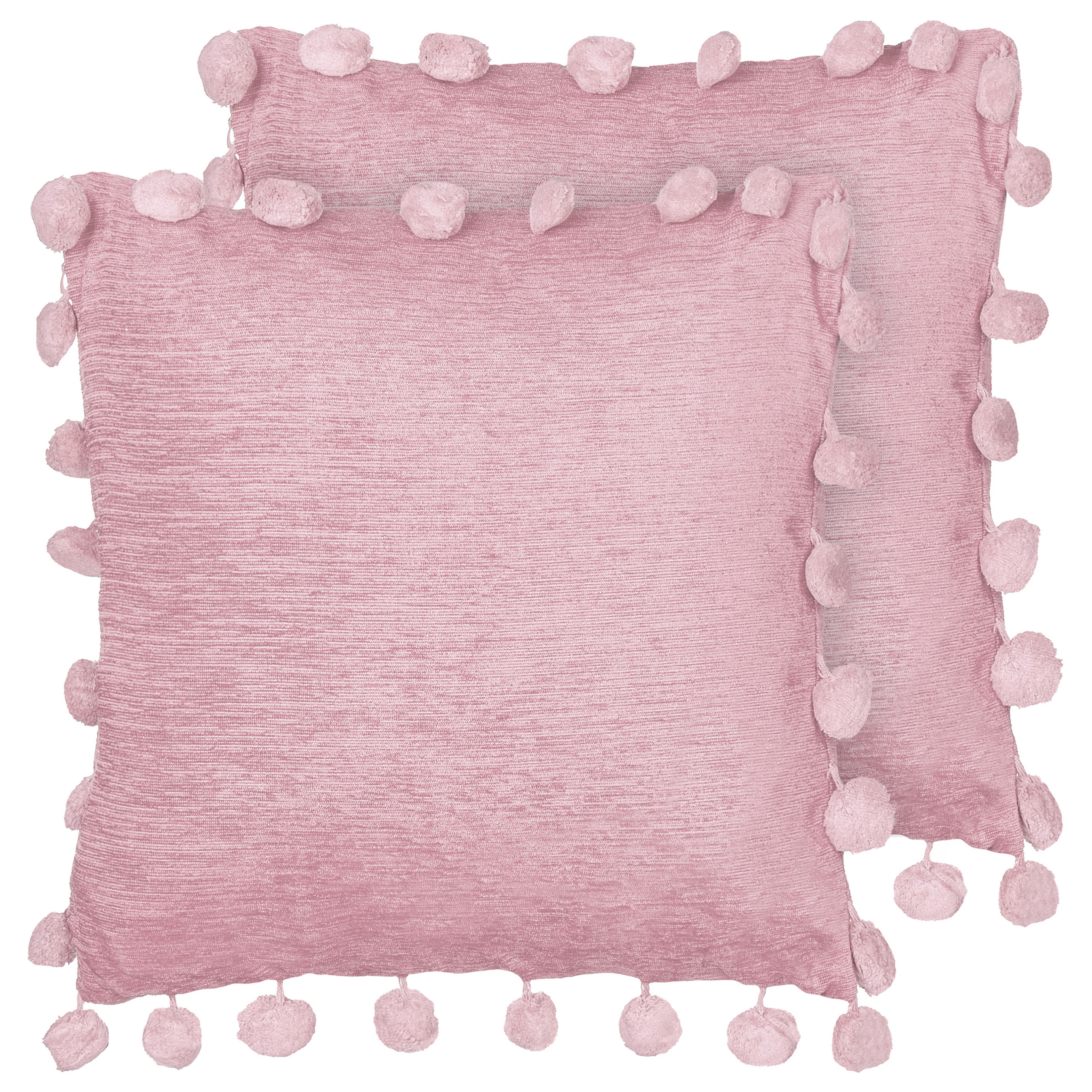 Set van 2 kussens Roze JASMINE 45 x 45 cm