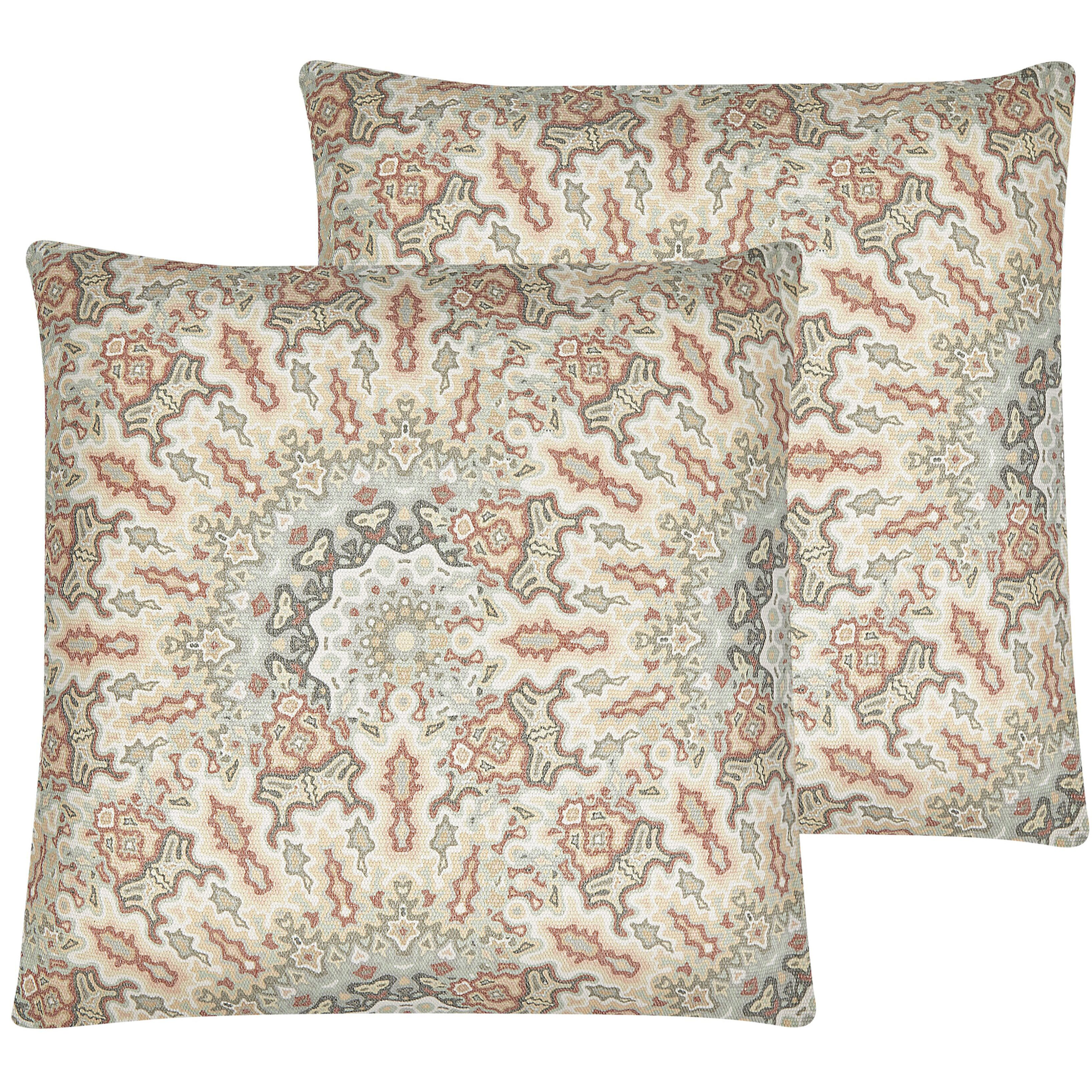Set van 2 kussens Multicolor VRIESEA 45 x 45 cm