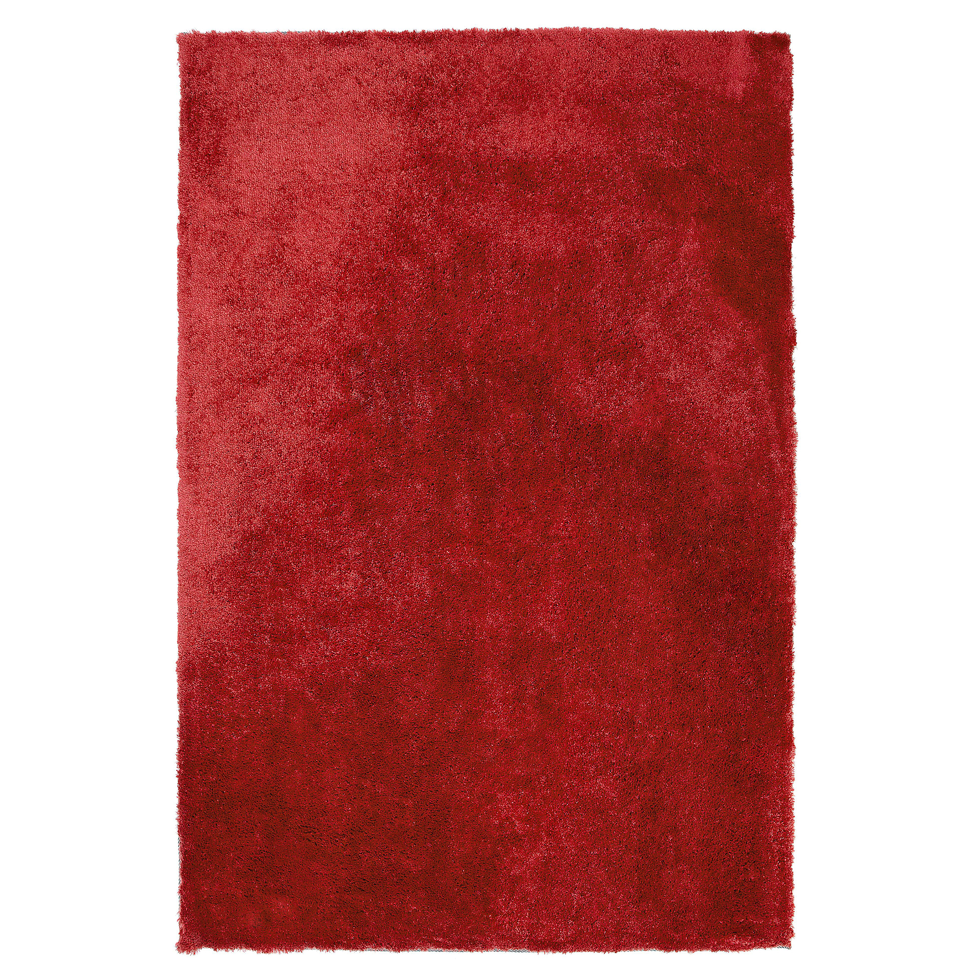 Vloerkleed polyester rood 140 x 200 cm EVREN