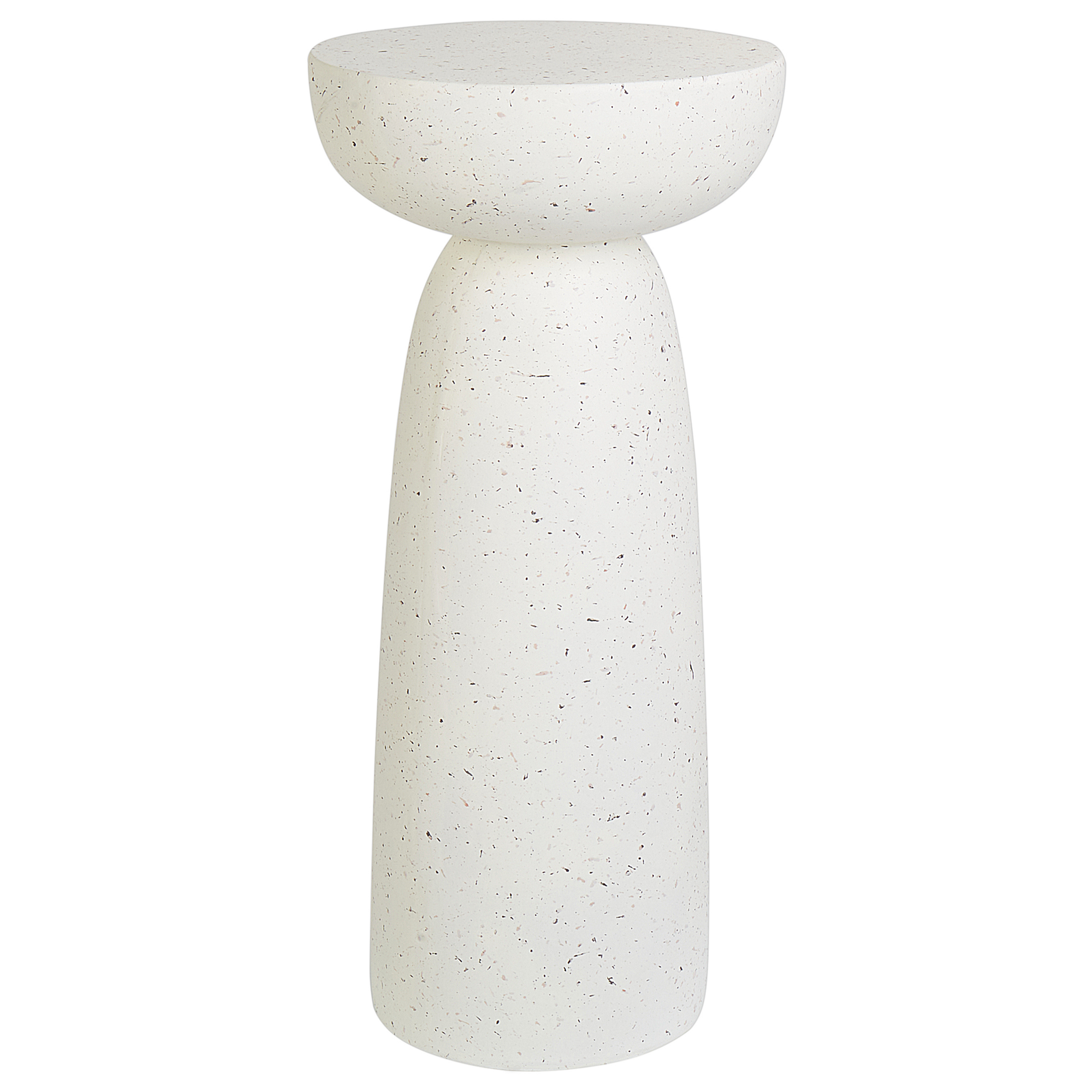 Bijzettafel terrazzo wit CADINI