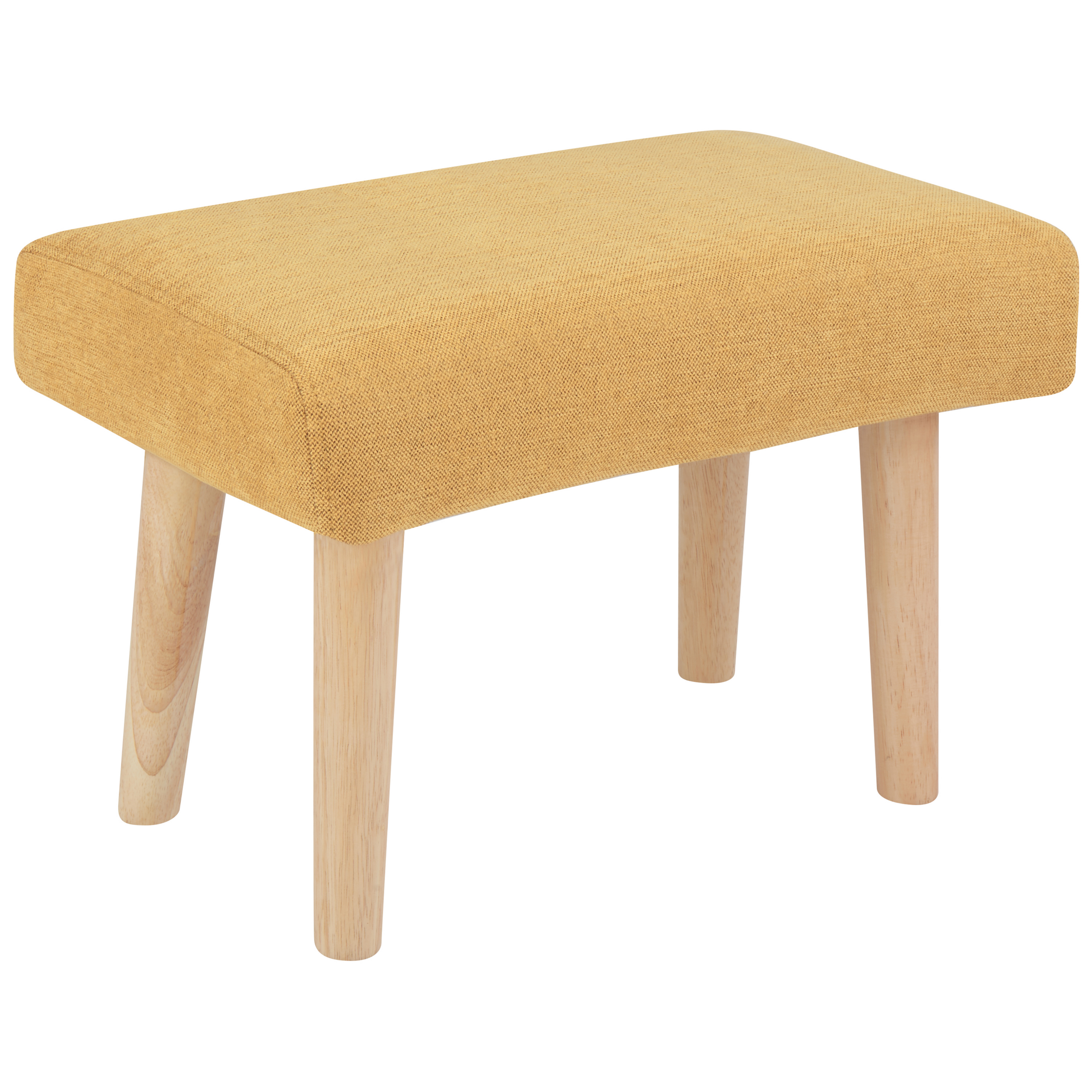 Hocker stof geel TAKOMA II