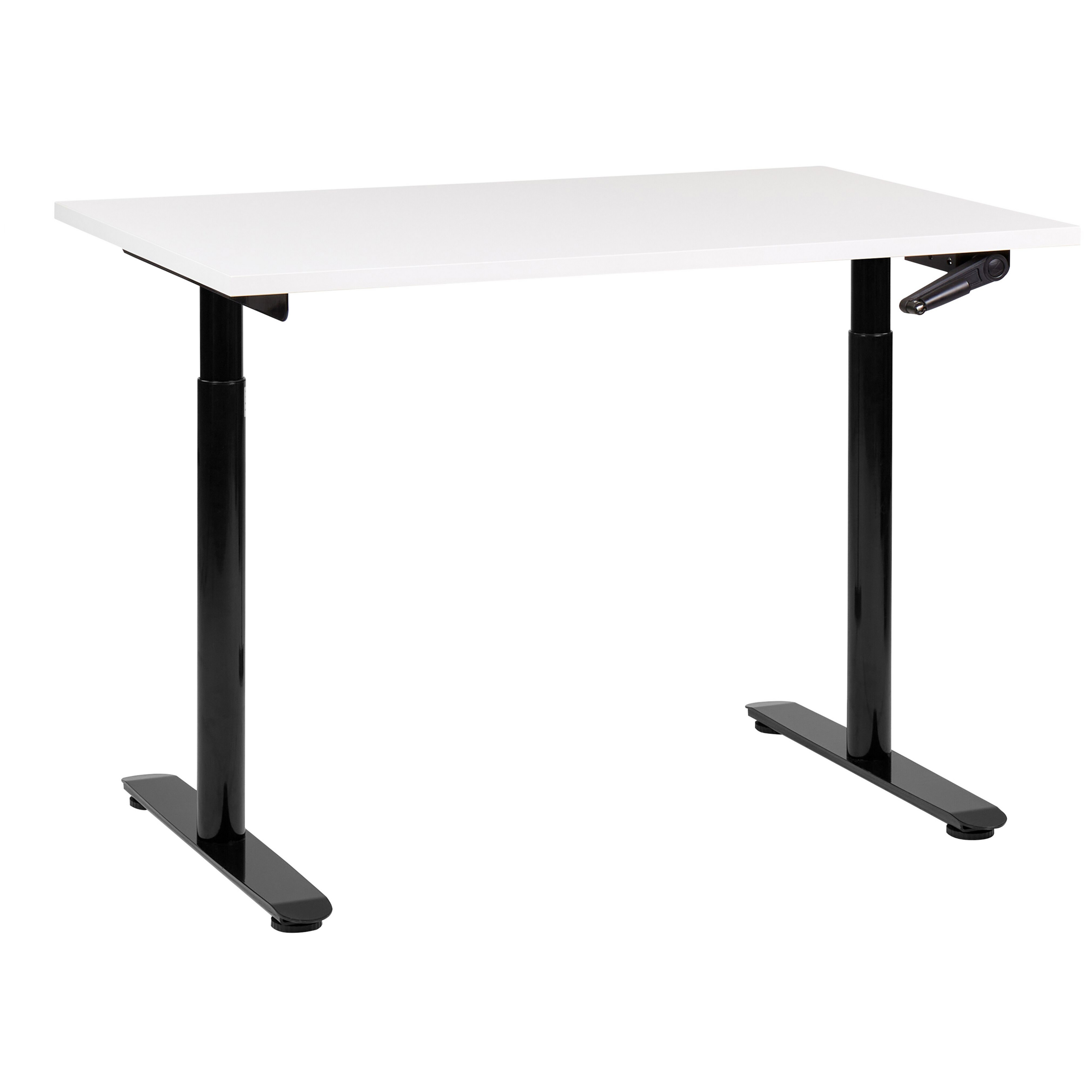Verstelbaar bureau Handmatig 120 x 72 cm Wit DESTIN IV Diverse Formaten