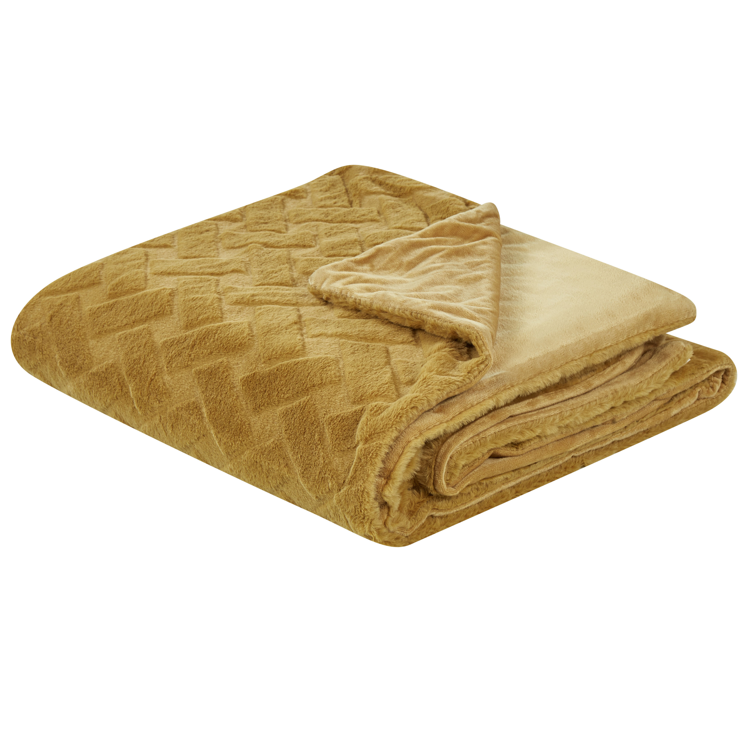 Bedsprei geel 200 x 220 cm SITAPUR