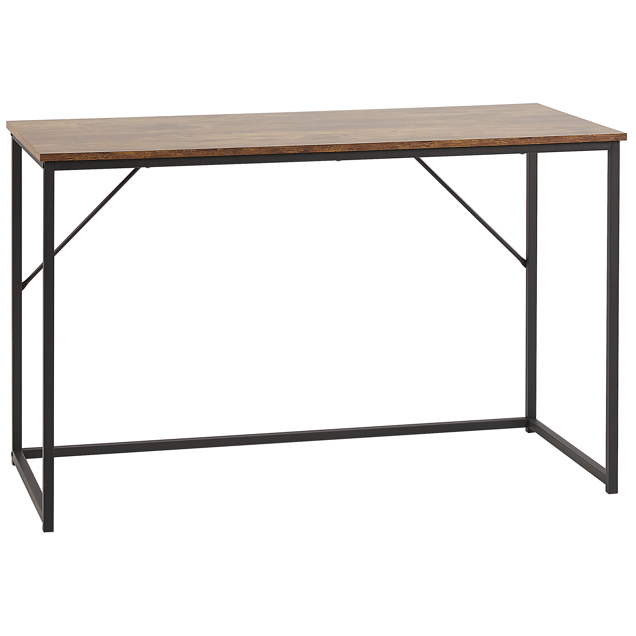 Bureau 120 x 55 cm Donkere houtkleur PEMBRO