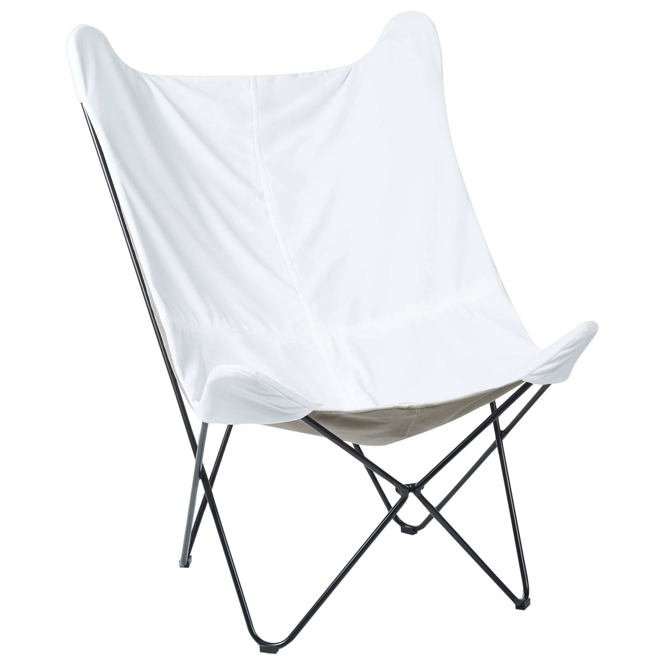Fauteuil Fluweel Wit NYBRO