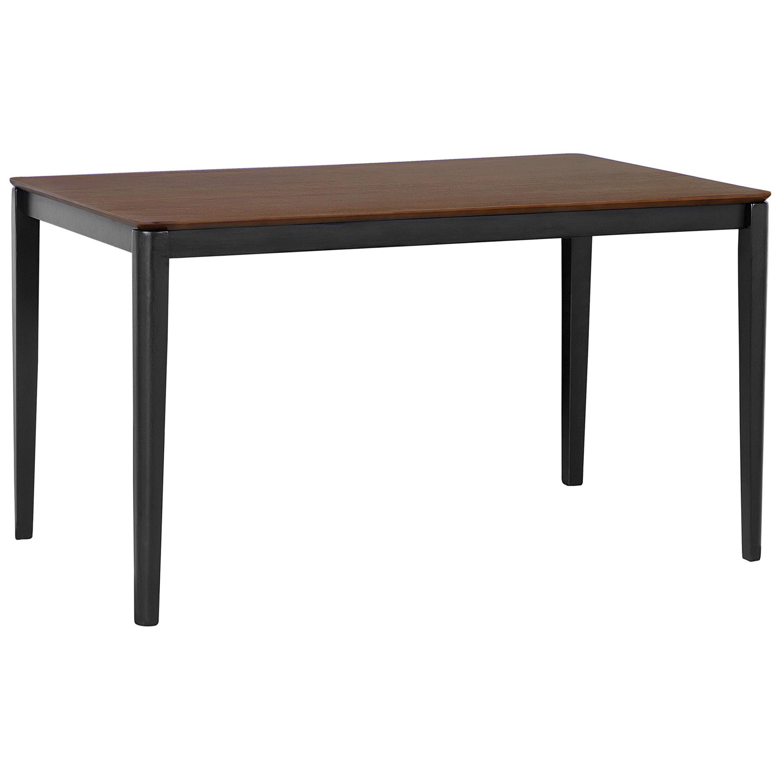 Eettafel MDF bruin 135 x 80 cm CEDAR
