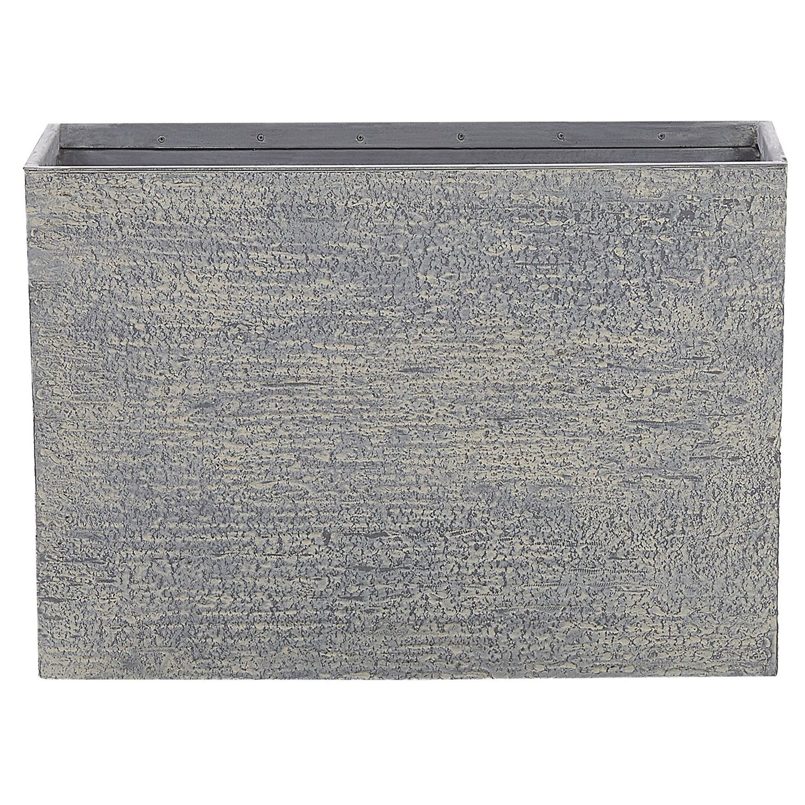 Bloempot grijs 29x70x50 cm EDESSA