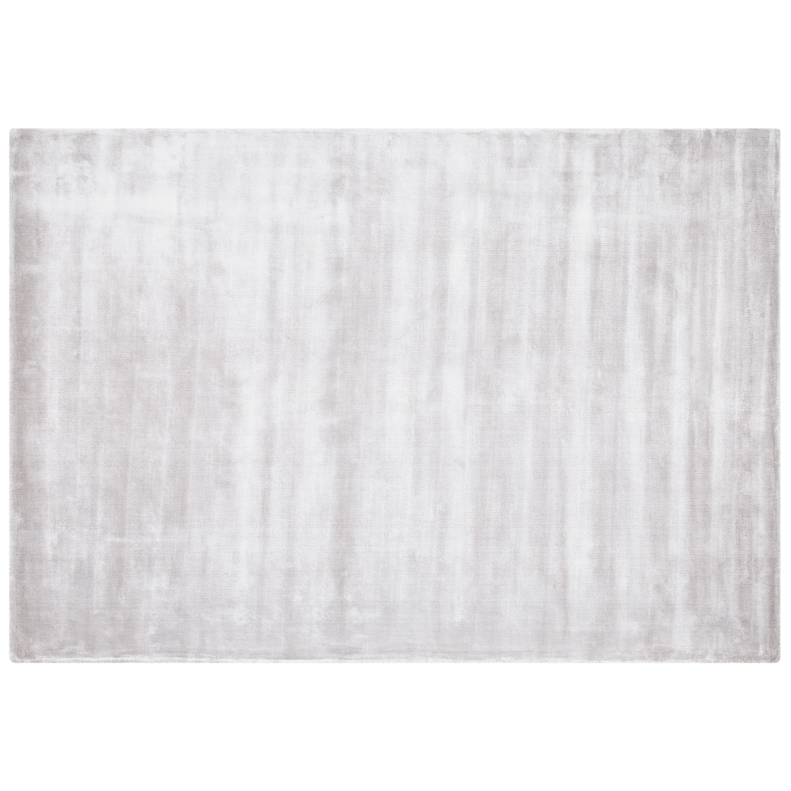 Vloerkleed viscose lichtgrijs 160 x 230 cm GESI II