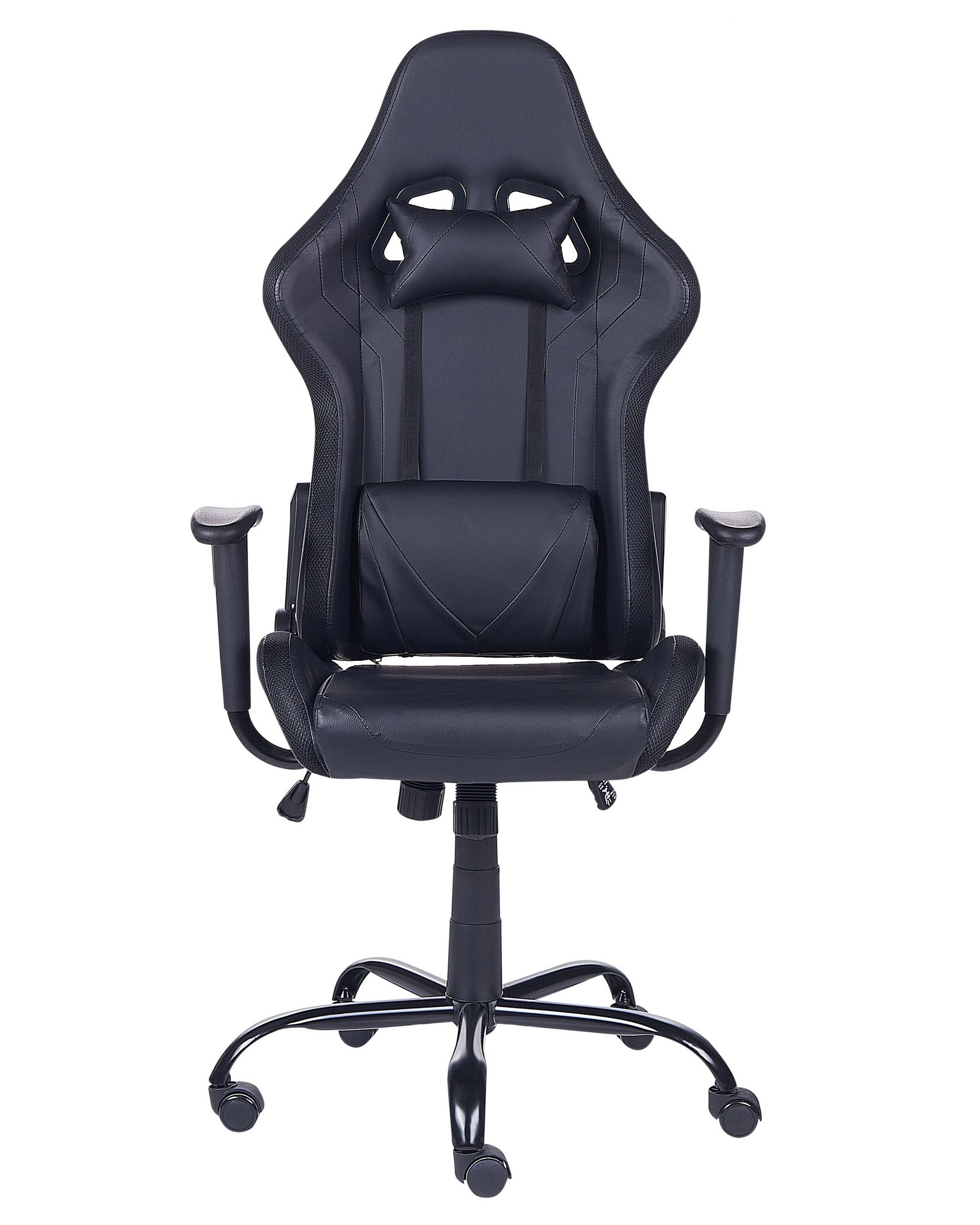 Gaming Chair with LED Black GLEAM - Picture 7 of 12