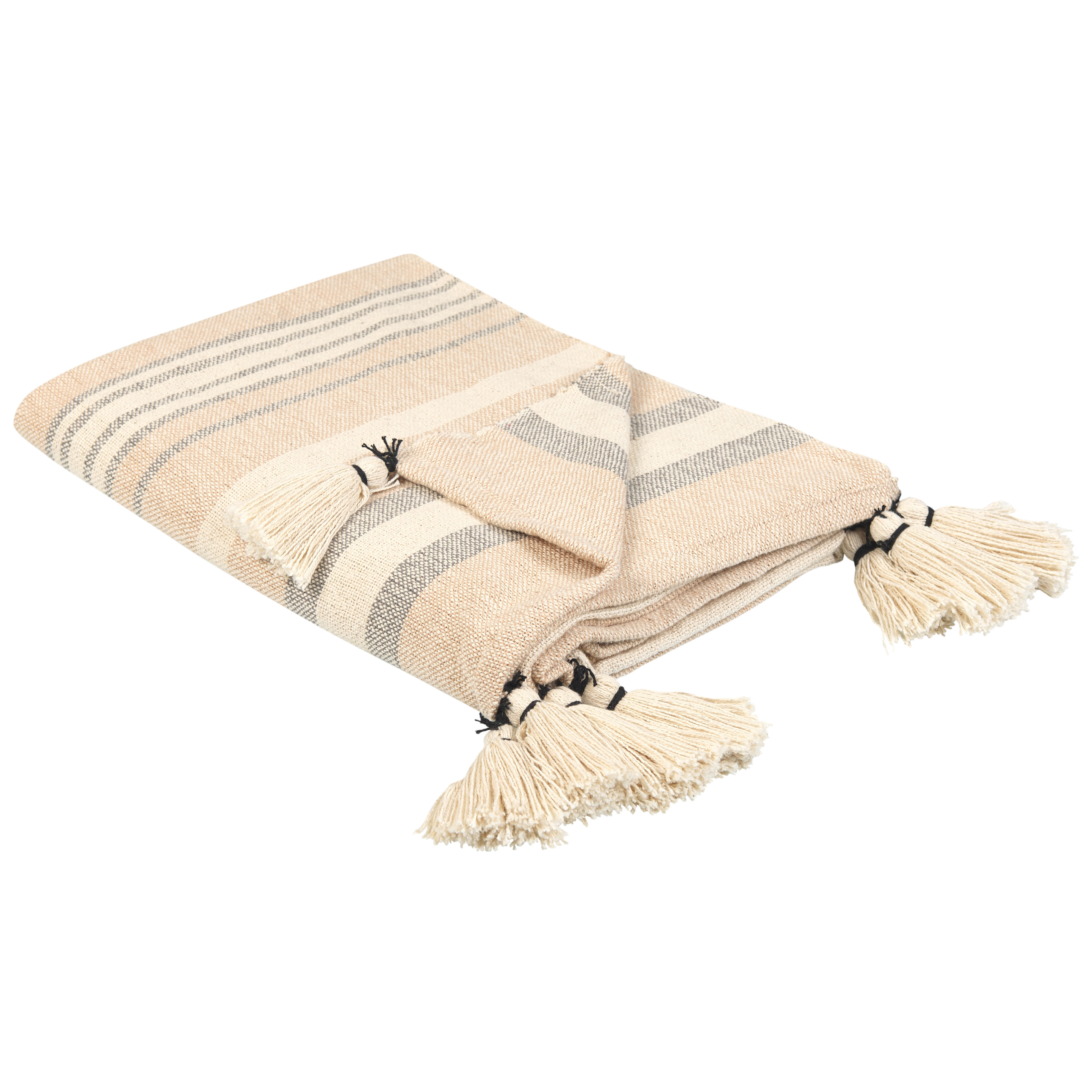 Plaid beige 130 x 170 cm YARSELI