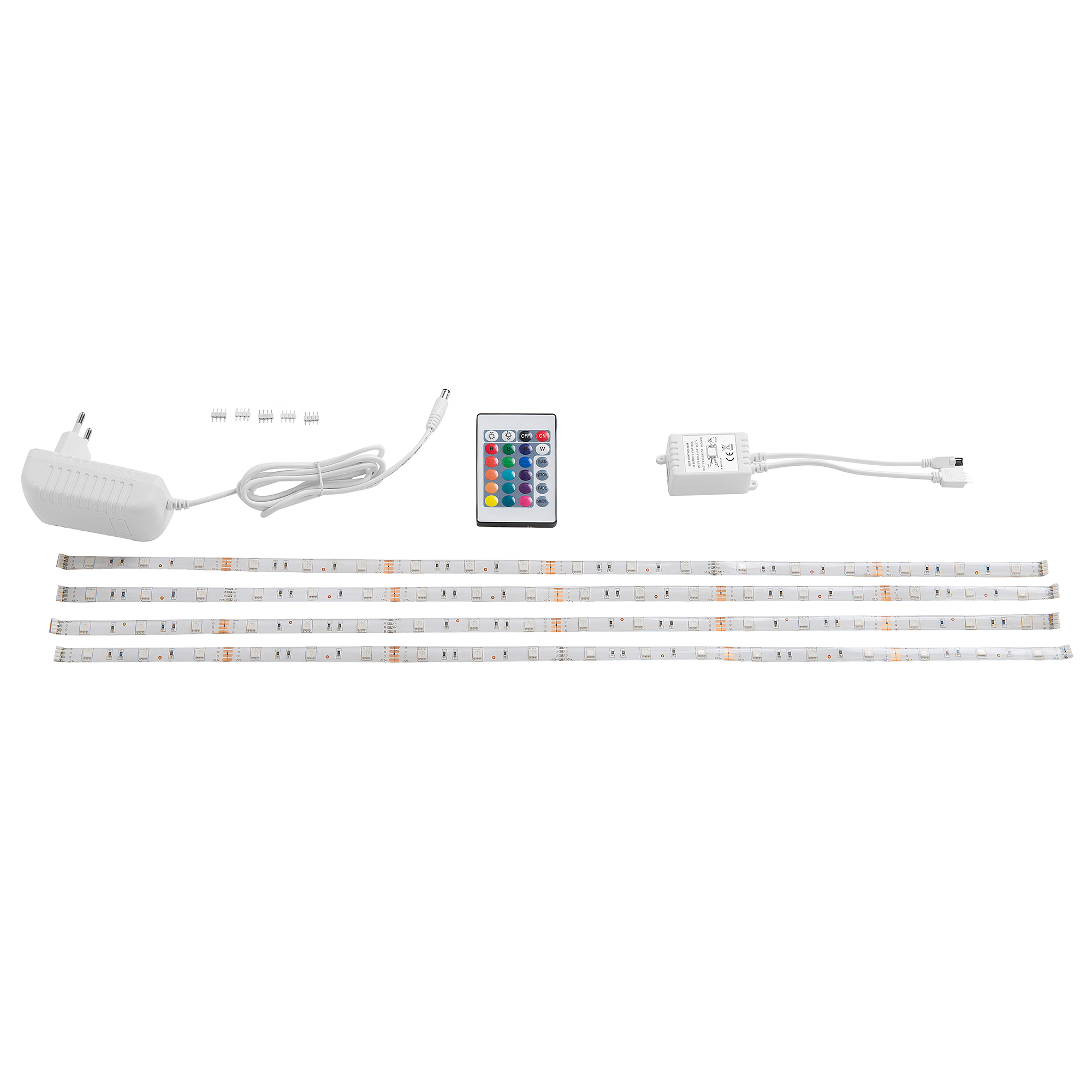 LED-strips multicolor 4 x 60 cm