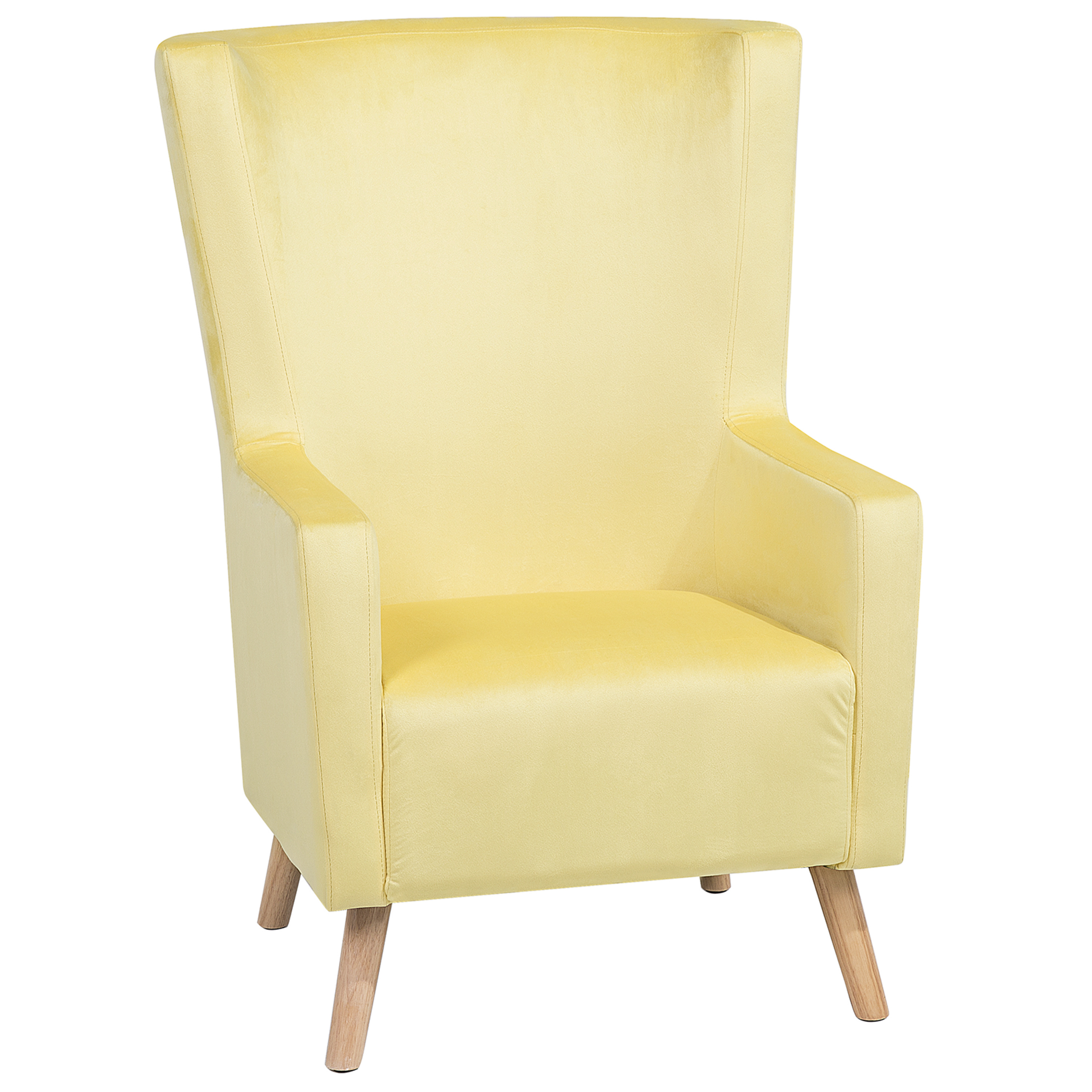 Fauteuil Fluweel Geel ONEIDA