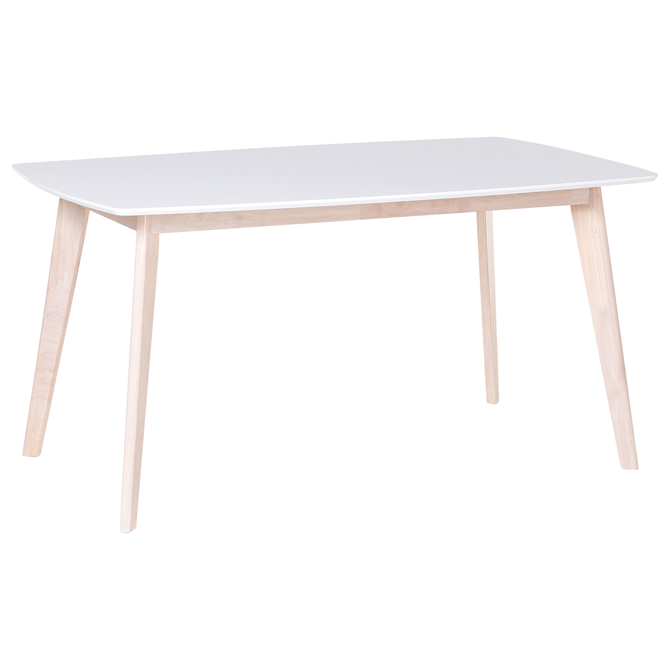 Eettafel MDF wit 150 x 90 cm SANTOS
