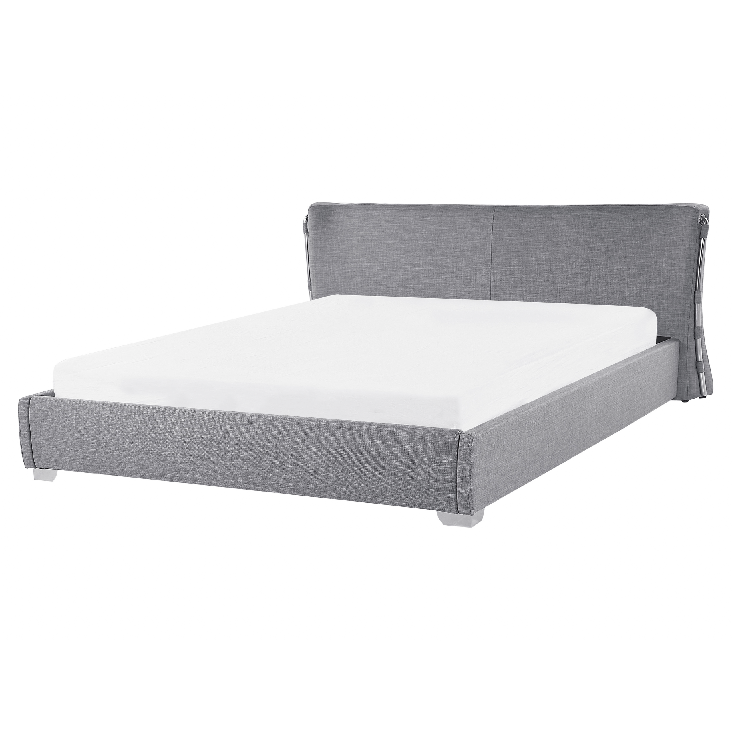 Waterbed stof grijs 160 x 200 cm PARIS