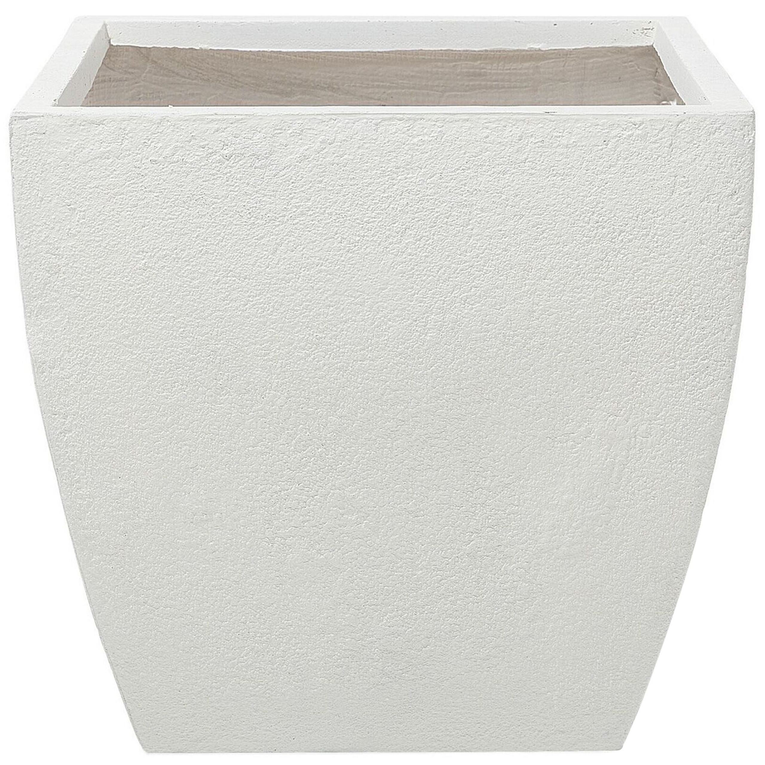 Bloempot wit 53x53x51 cm ORICOS
