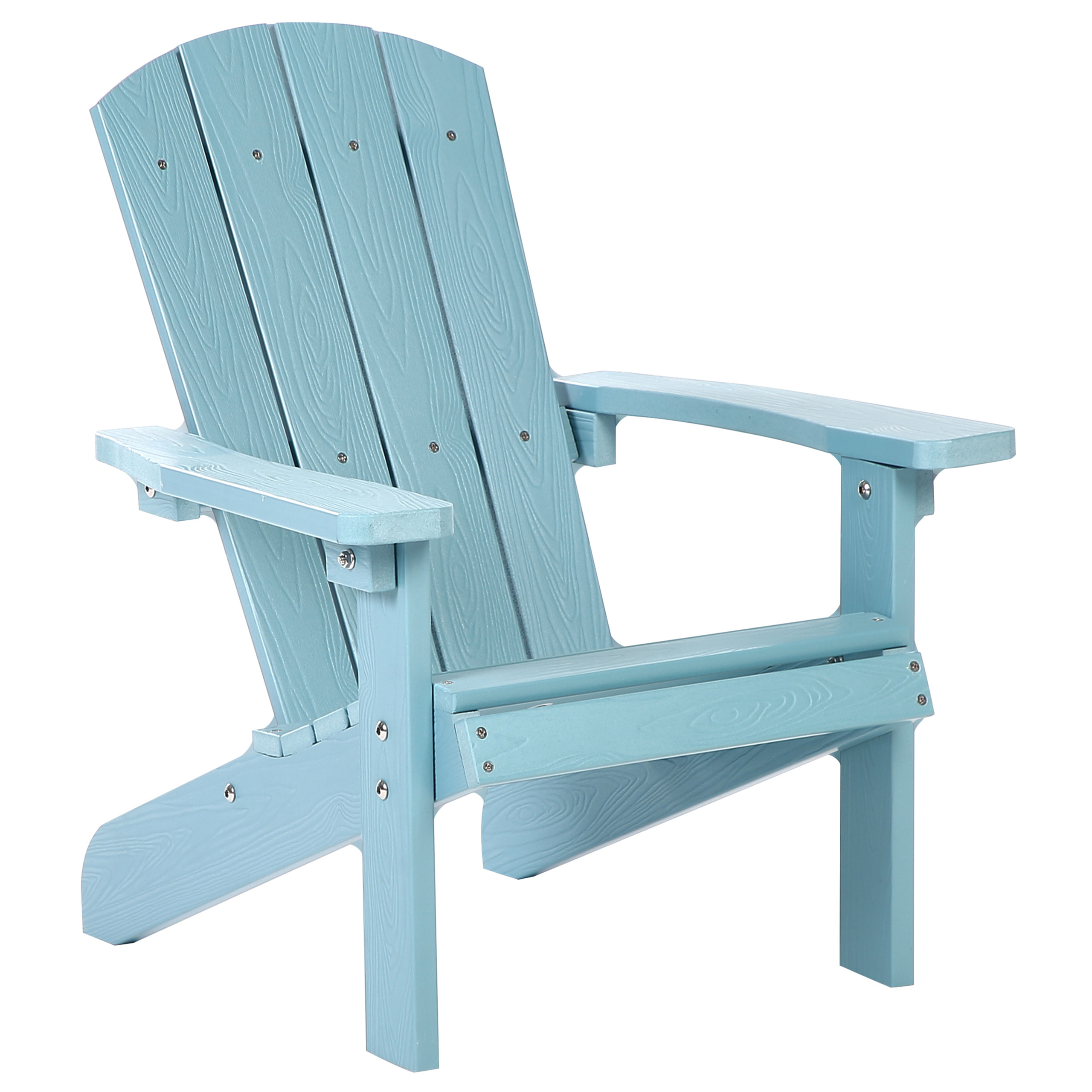 Kinderstoel Bewerkt hout Lichtblauw ADIRONDACK