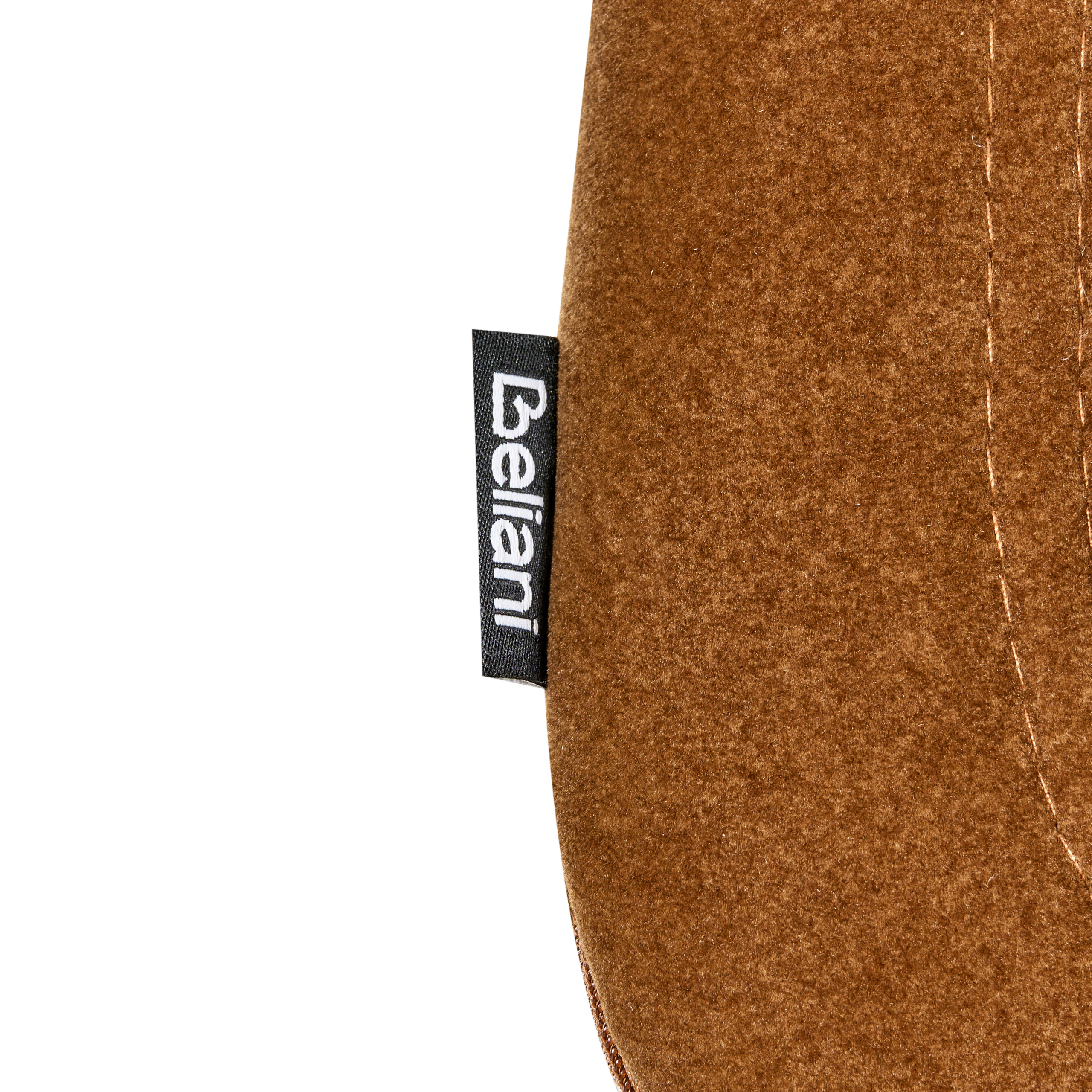 Set de 2 scaune de bar DUETTE Catifea Maro auriu [8]