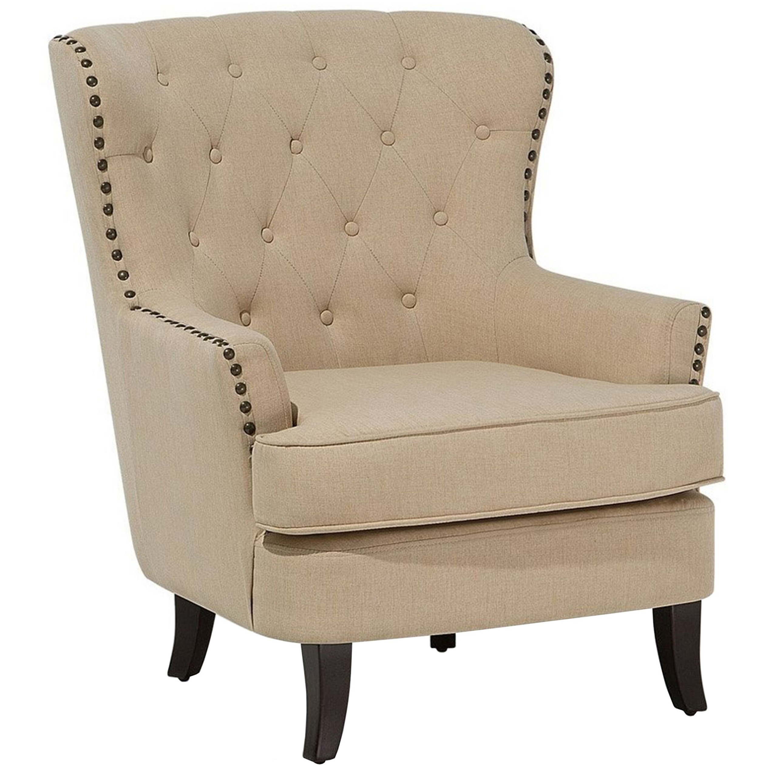 Fauteuil Beige VIBORG