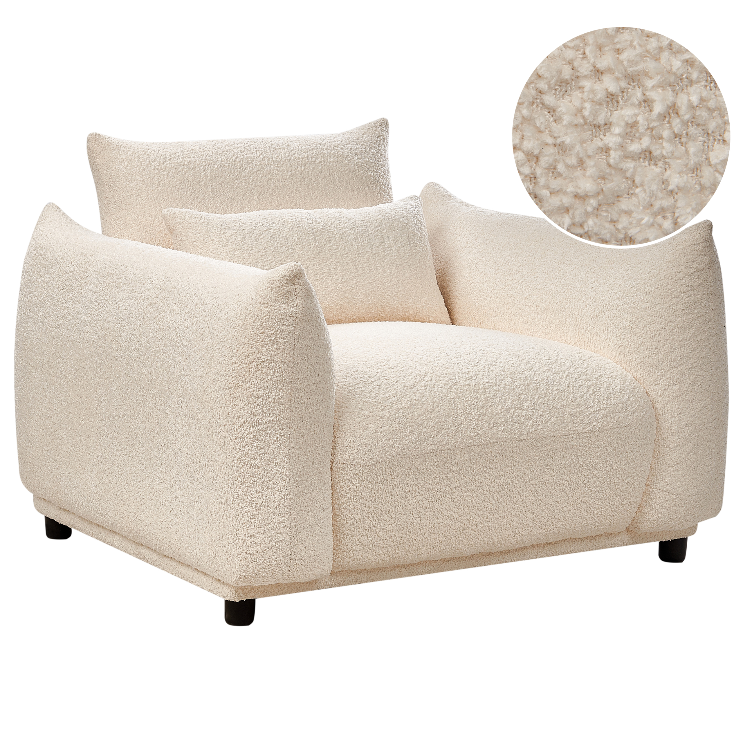 Fauteuil Gebroken wit JAMSA