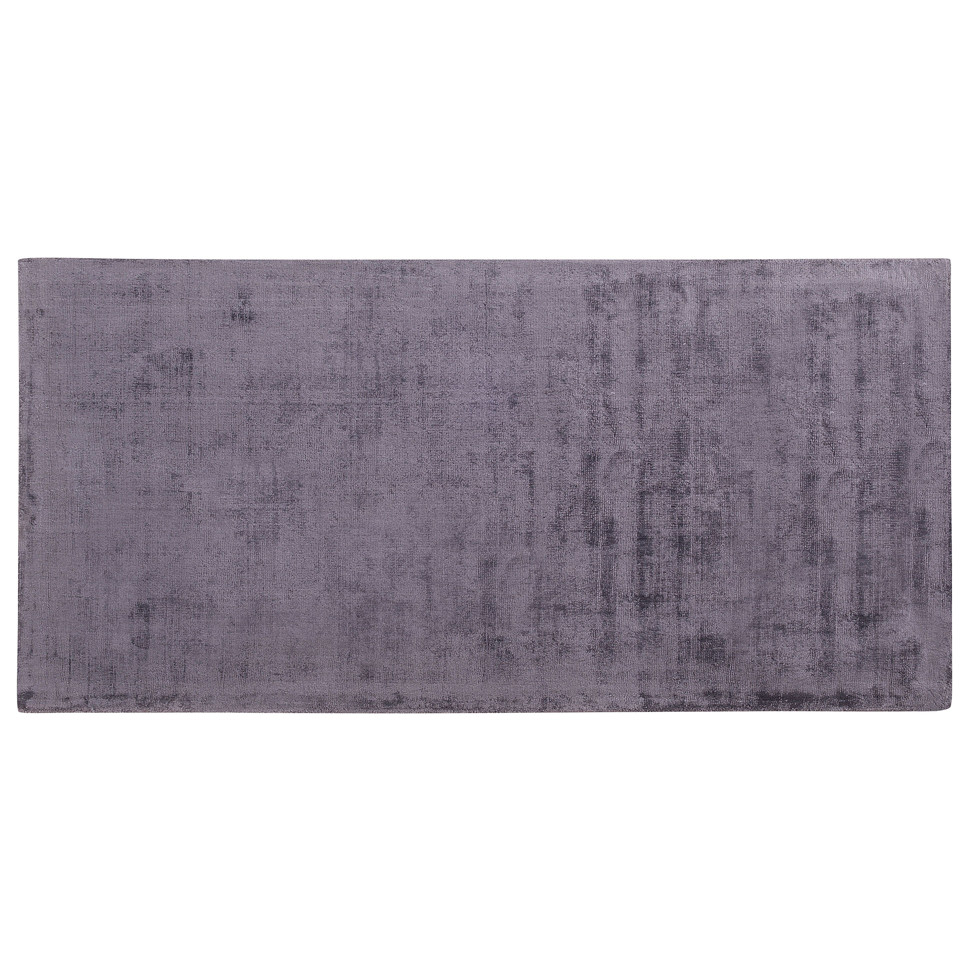 Vloerkleed viscose grijs 80 x 150 cm GESI