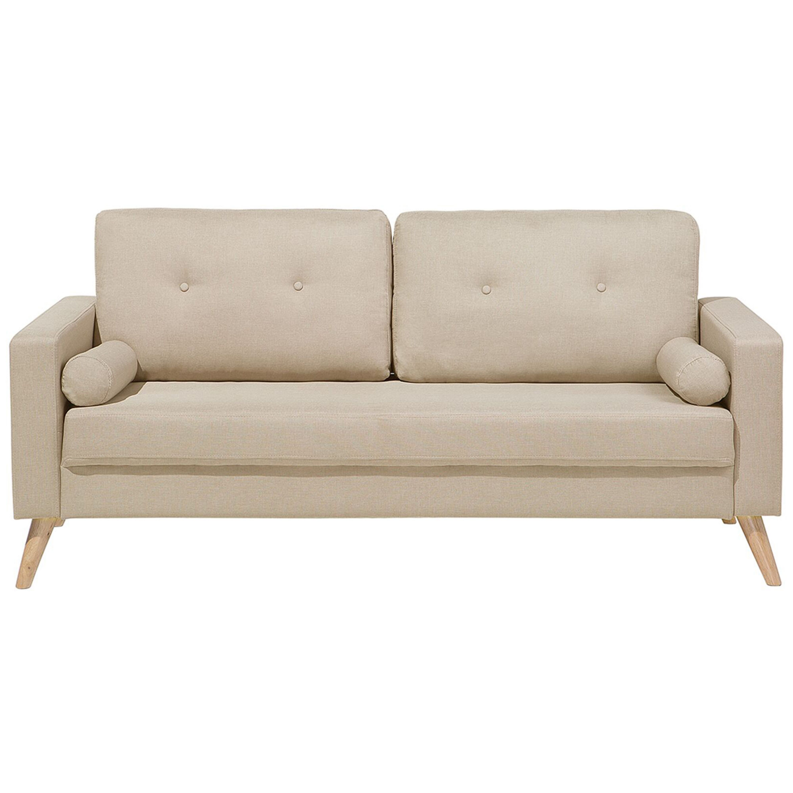 Tweezitsbank stof beige KALMAR