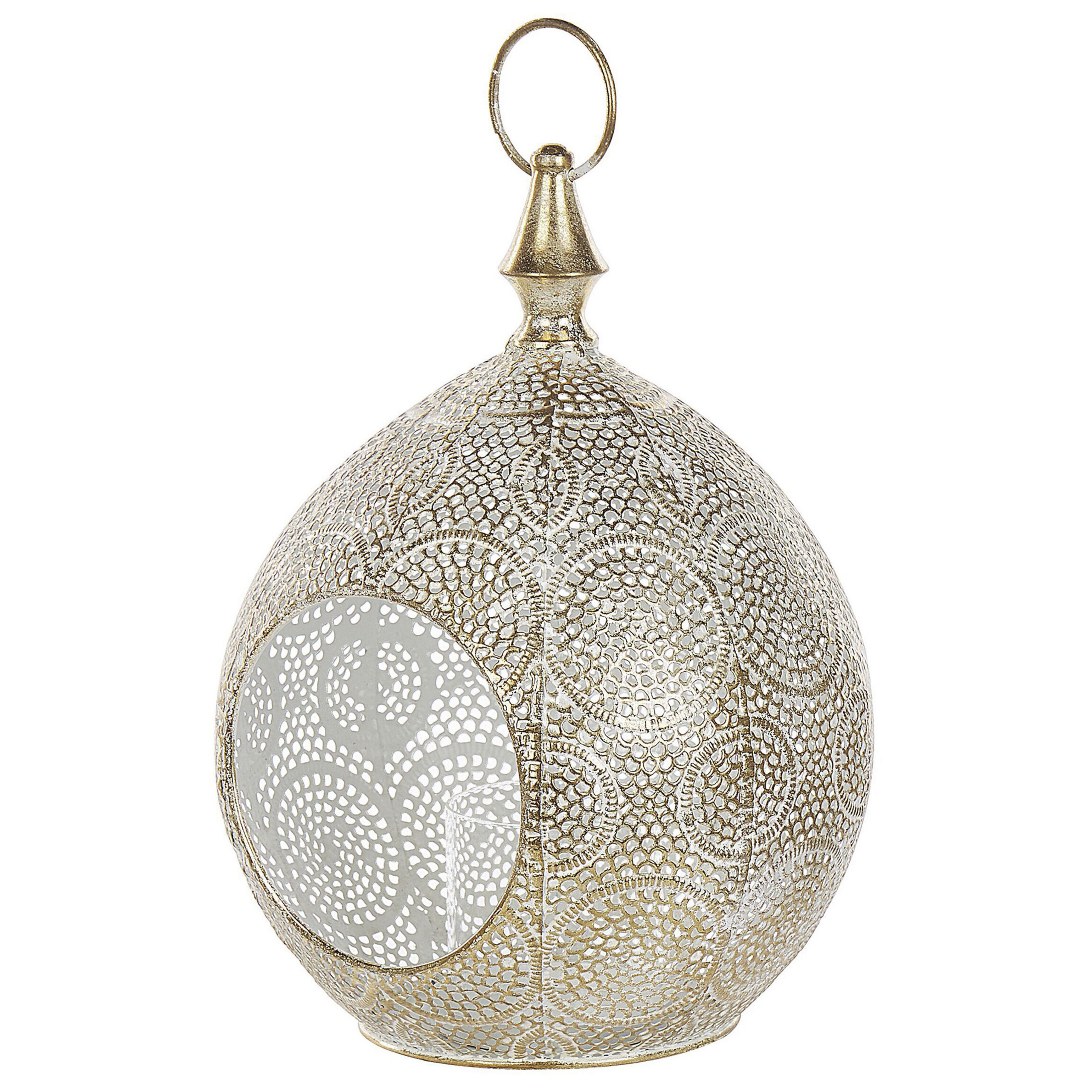 Decoratieve lantaarn goud 33 cm LAESO
