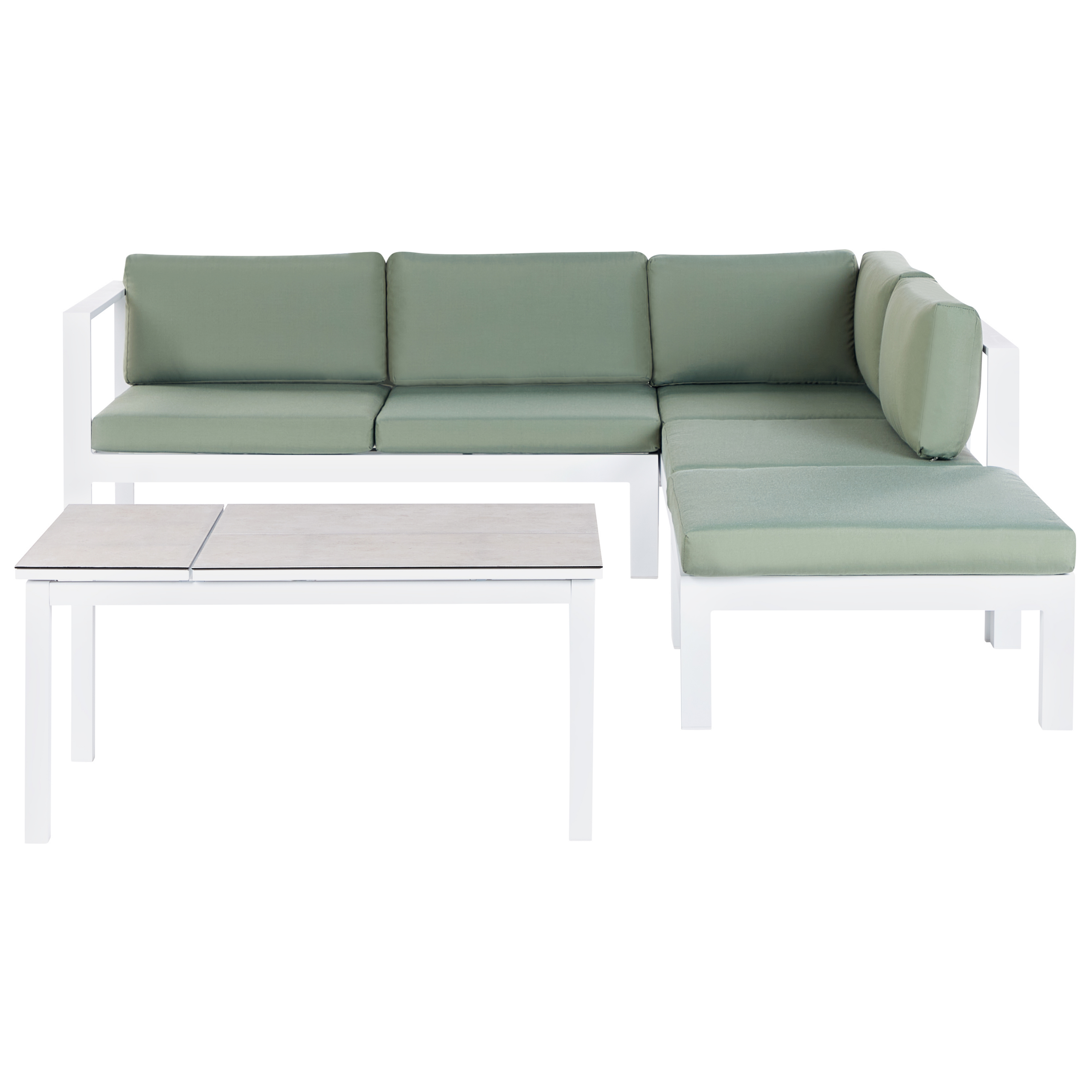 Loungeset Aluminium Groen MESSINA