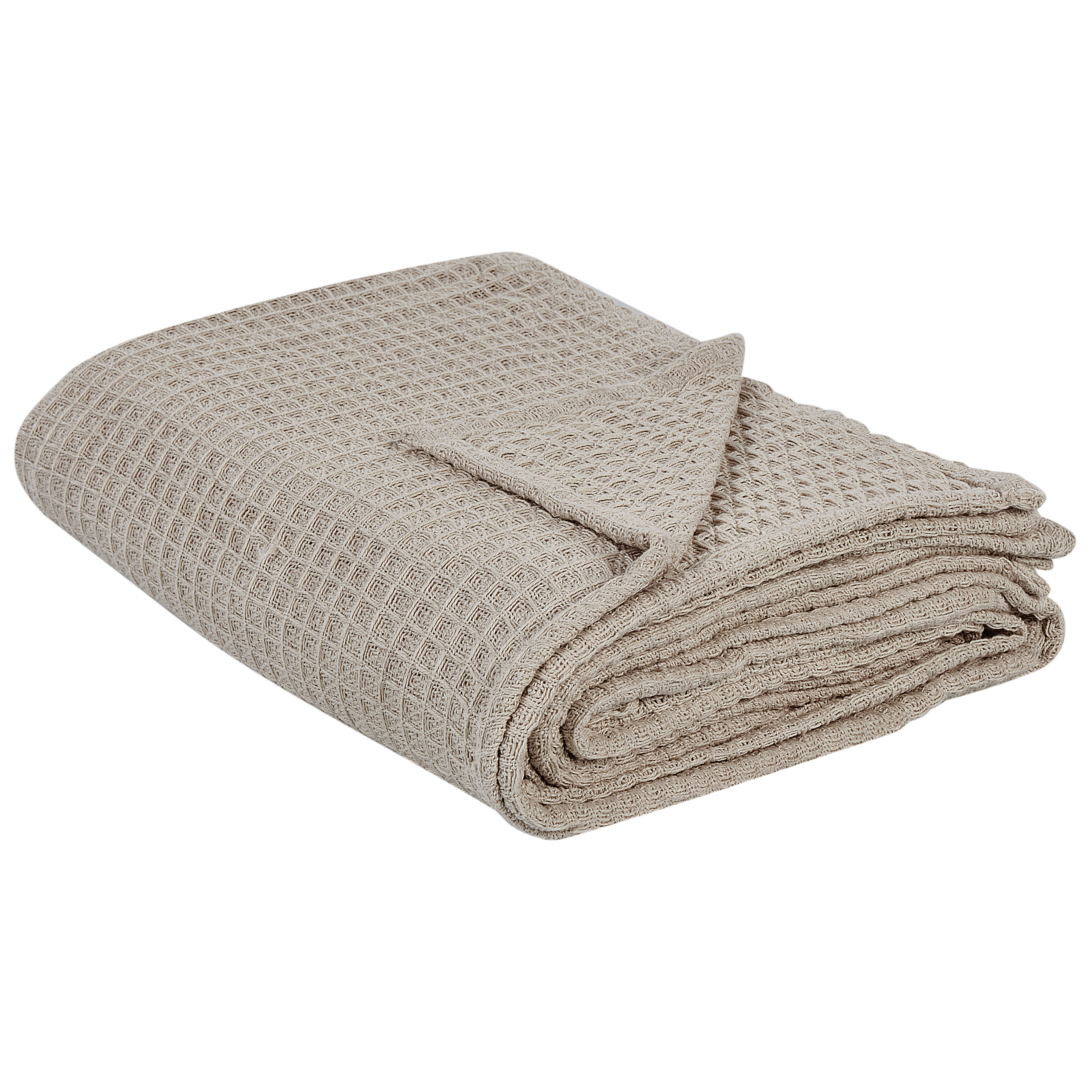 Bedsprei taupe 150 x 200 cm CHAGYL