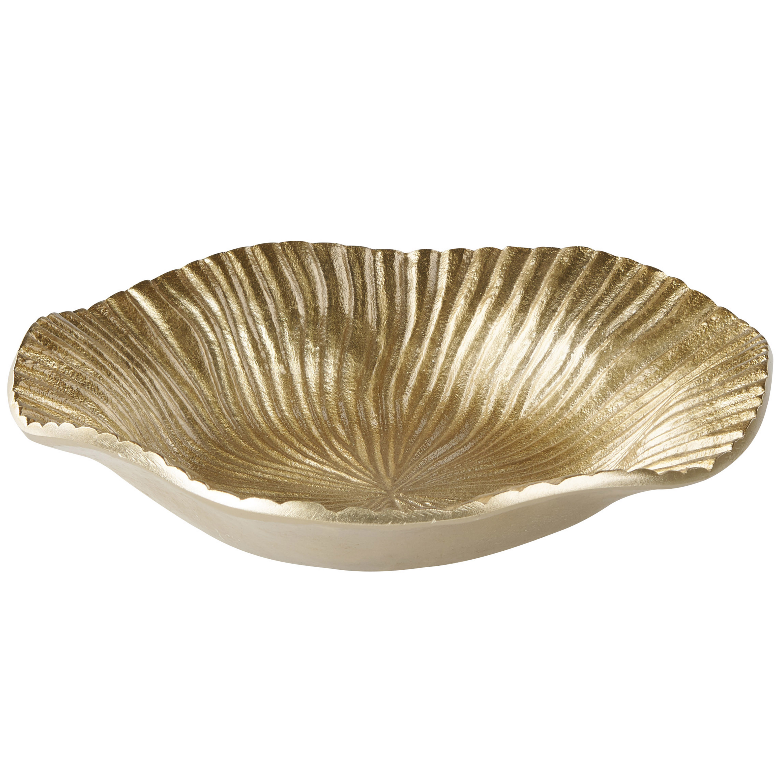 Decoratieve schaal goud HATRA