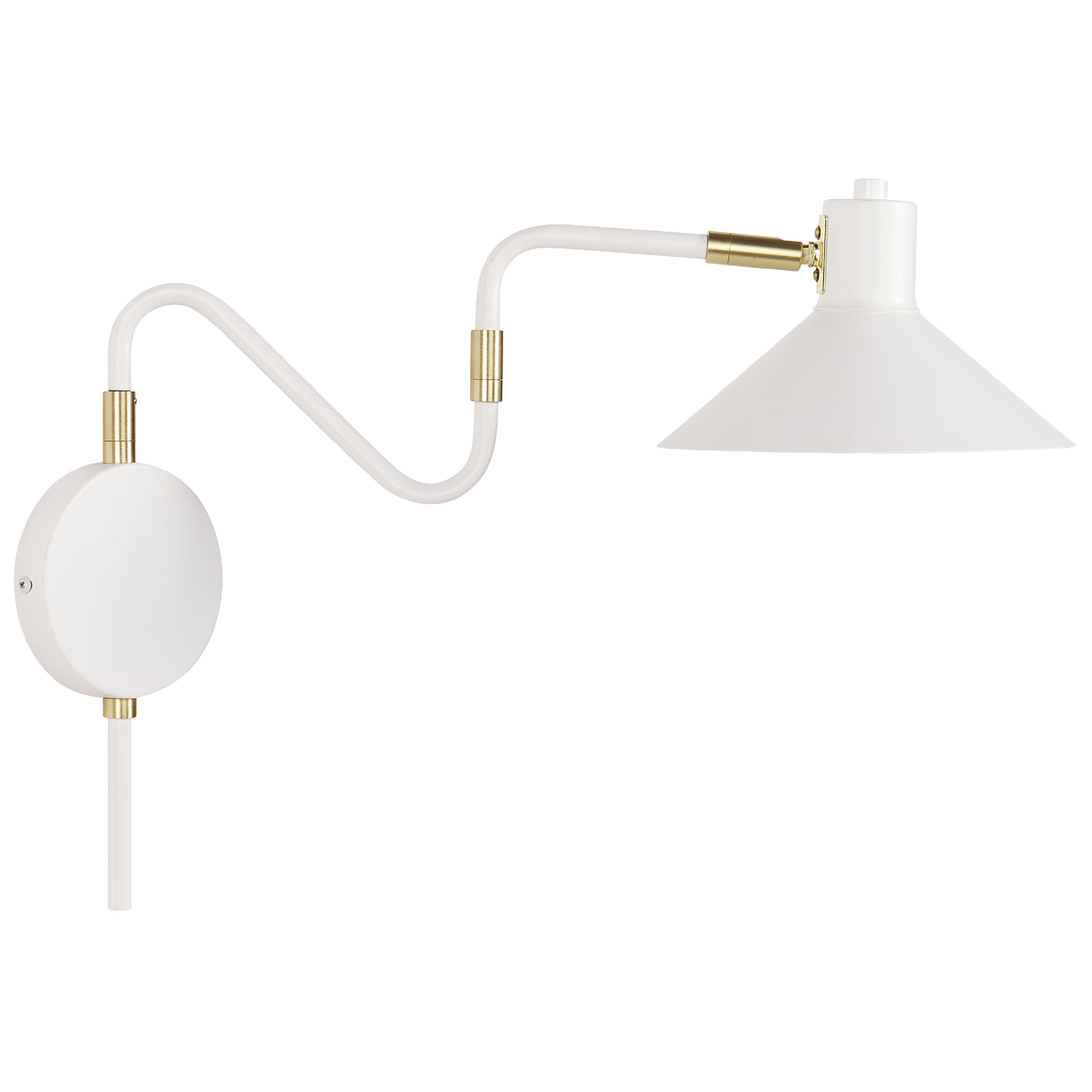 Wandlamp metaal wit BALIEM
