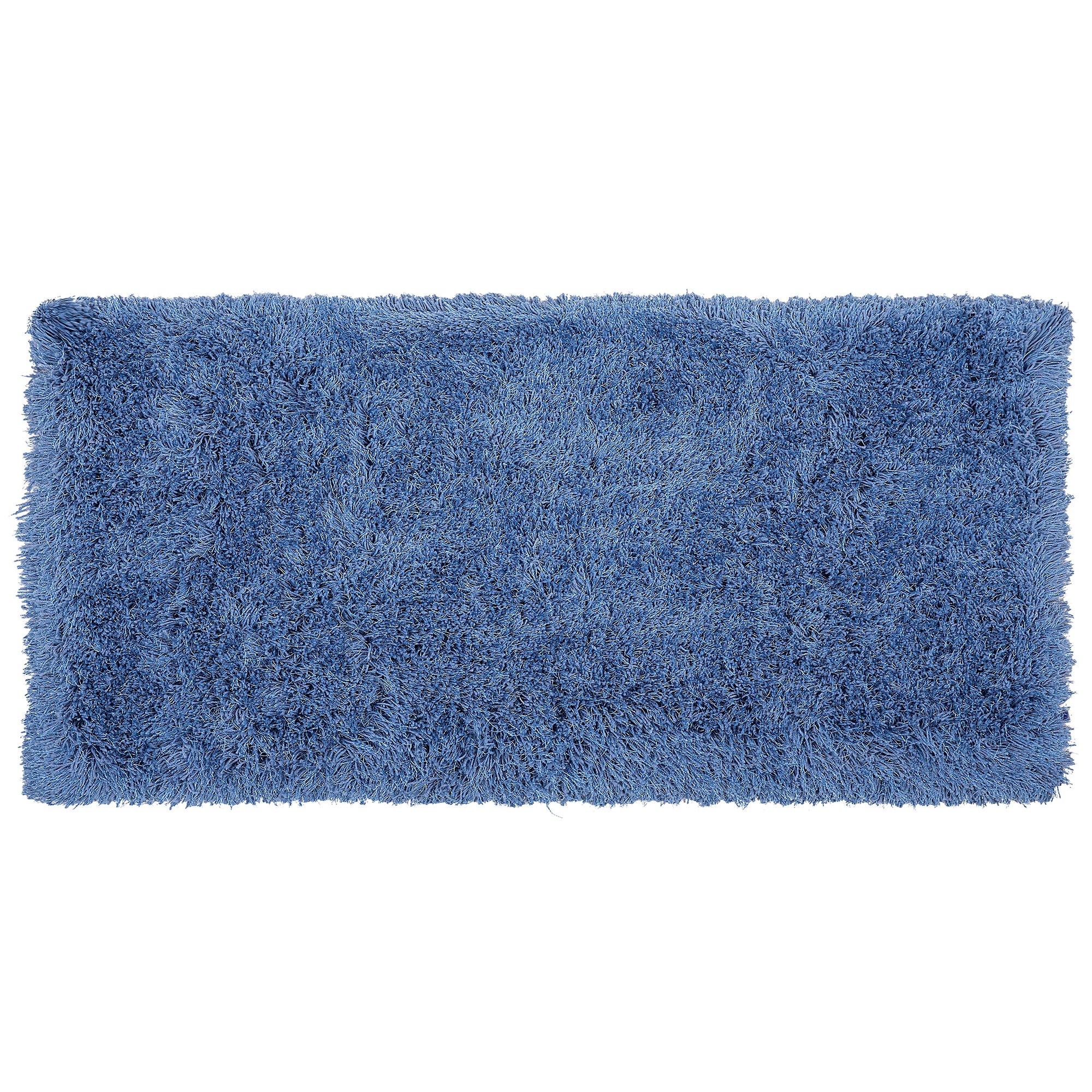 Vloerkleed polyester blauw 80 x 150 cm CIDE